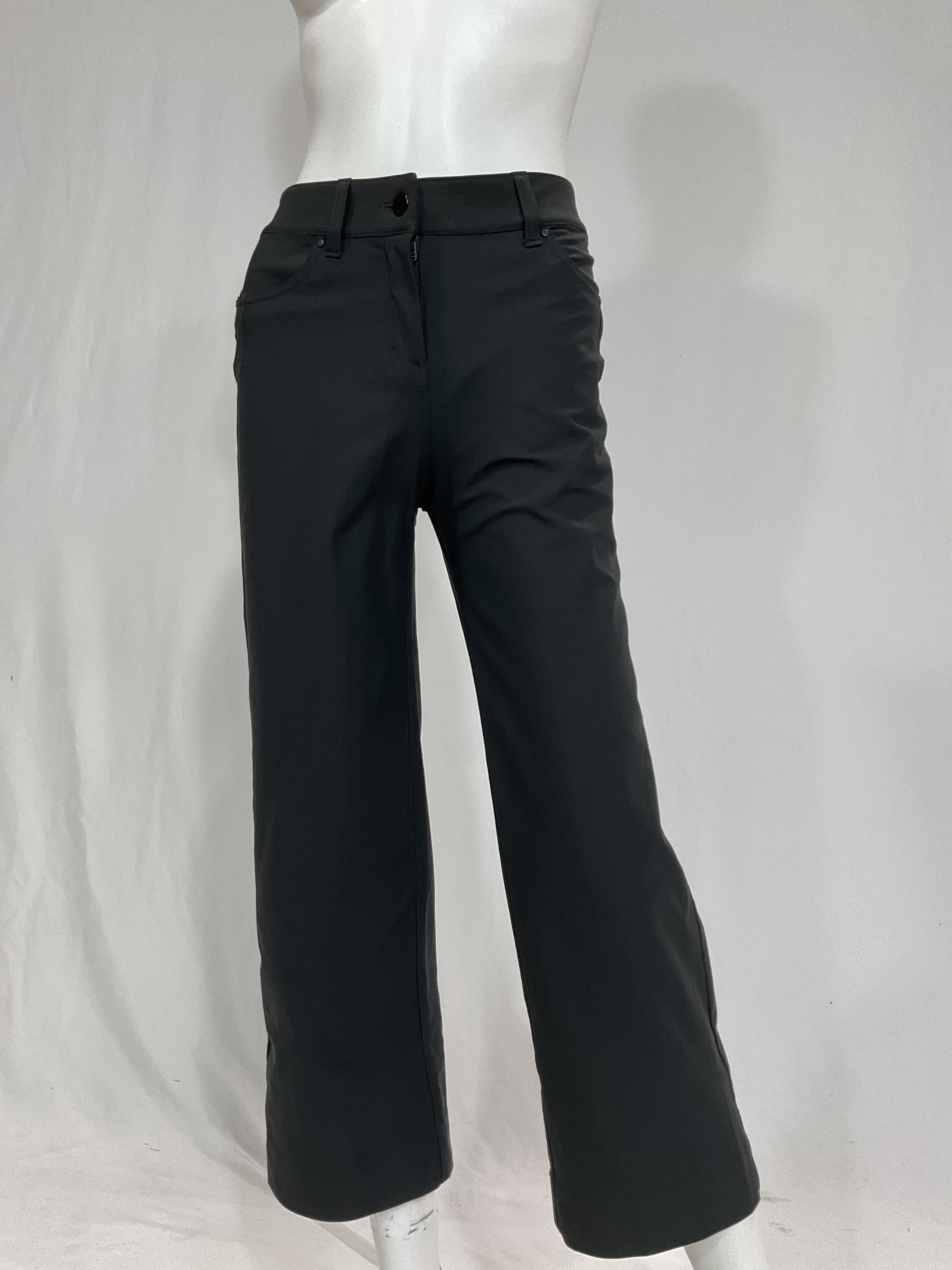 City Sleek 5 Pocket Wide Leg Pant - Image 3
