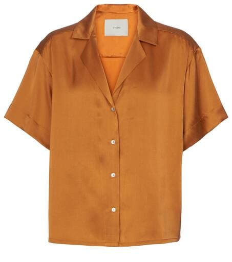 Prague Silk Satin Shirt - Image 1