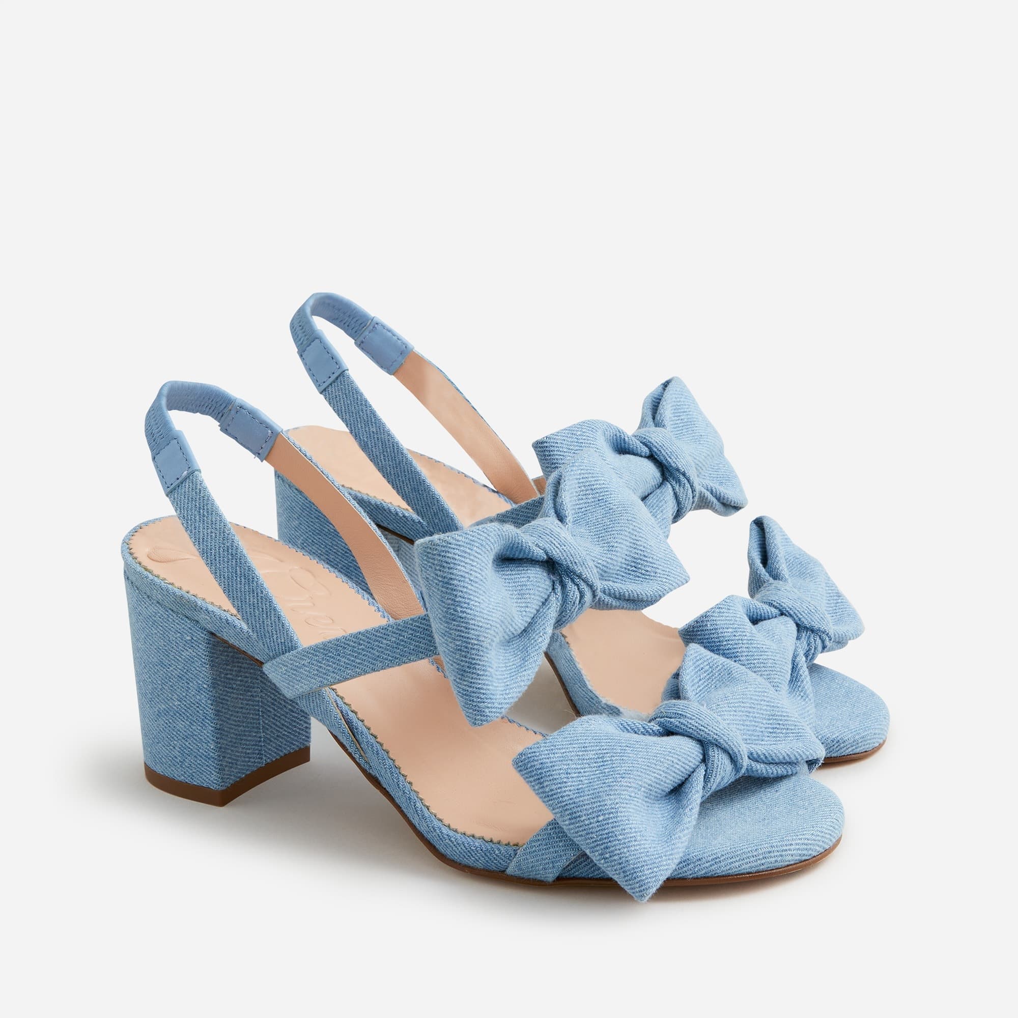 Lucie Bow Slingback Sandals - Image 1