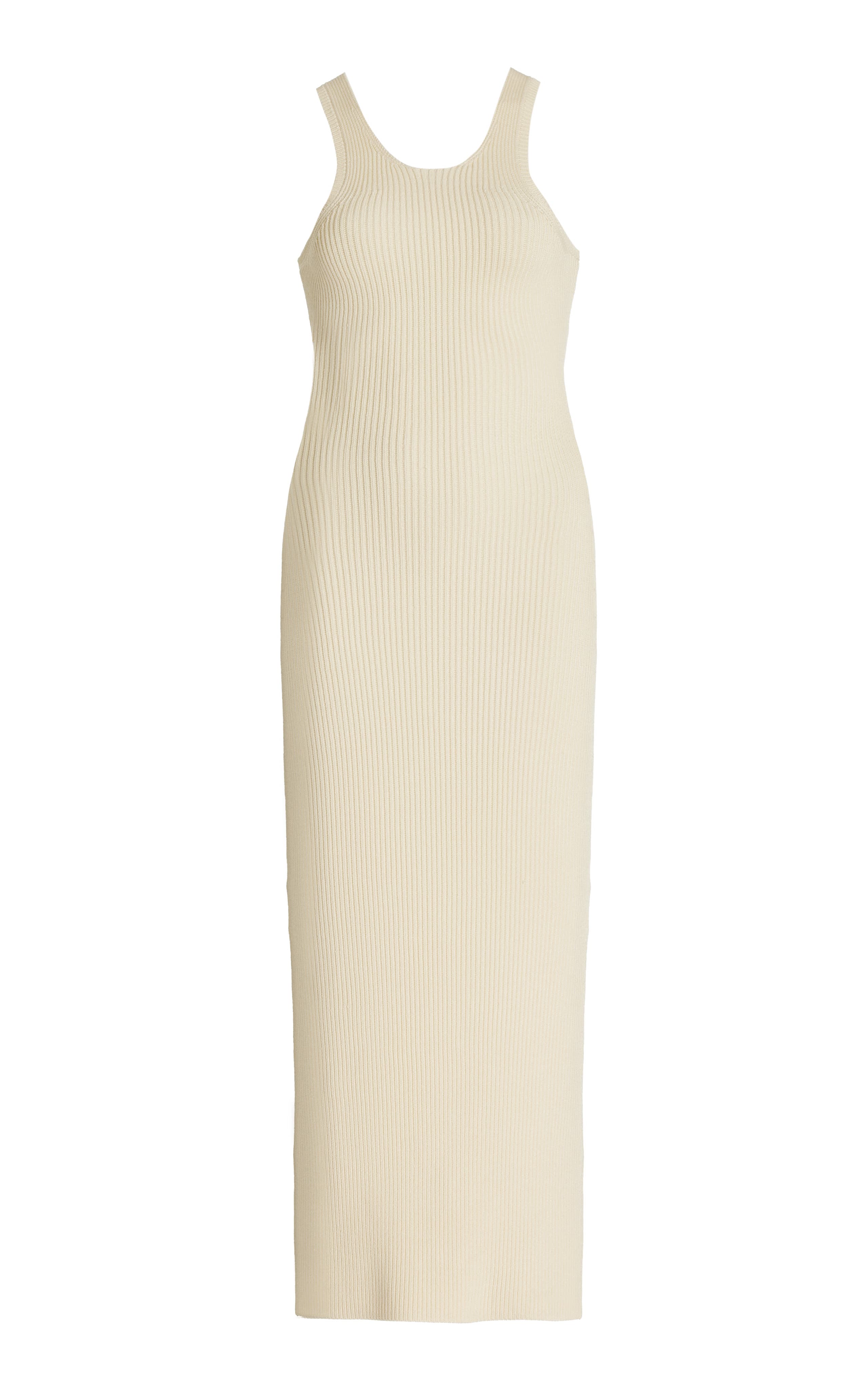 Toteme Ribbed-knit midi tank dress - Image 1