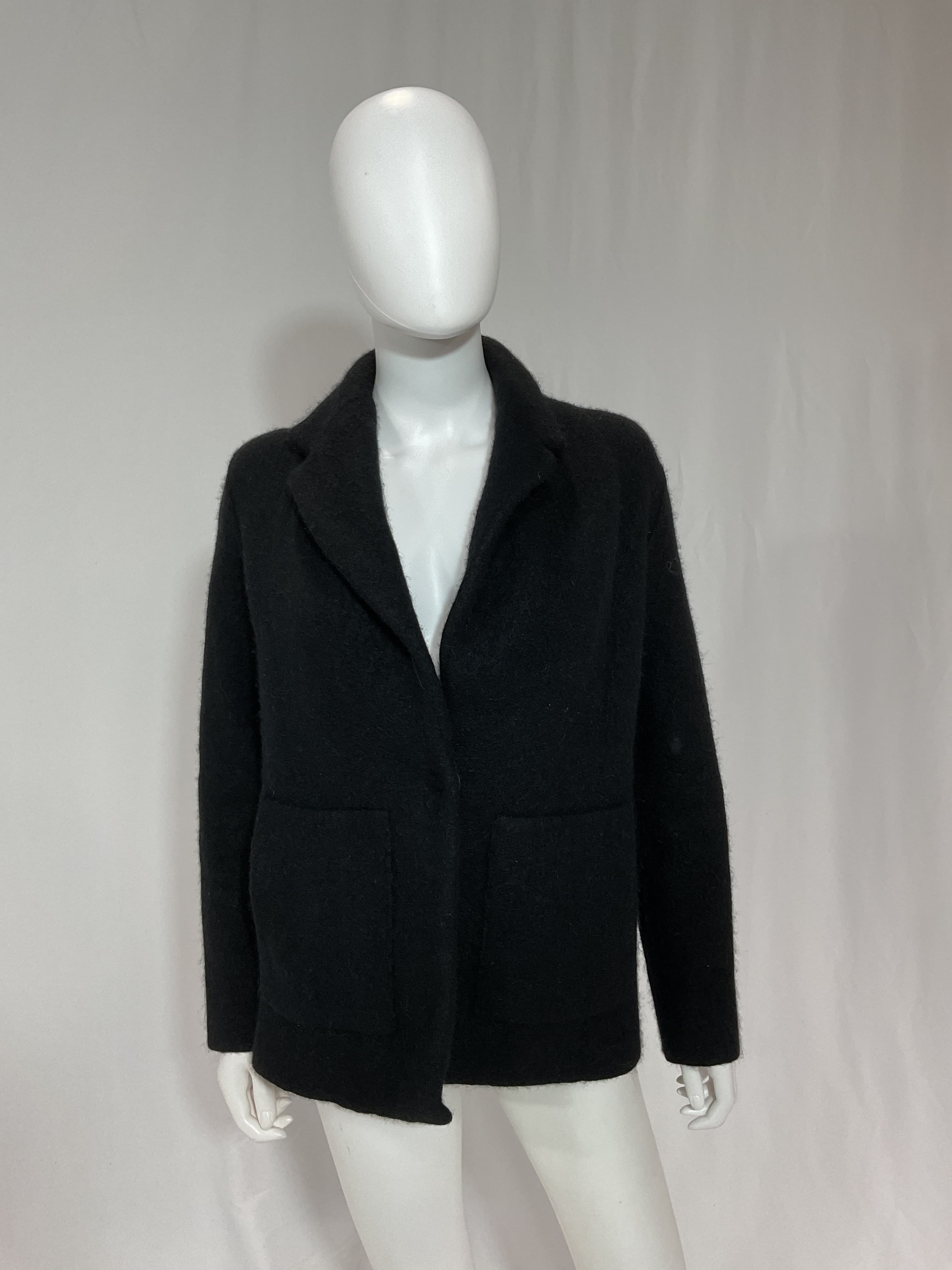 Oversize Sweater Knit Blazer - Image 3