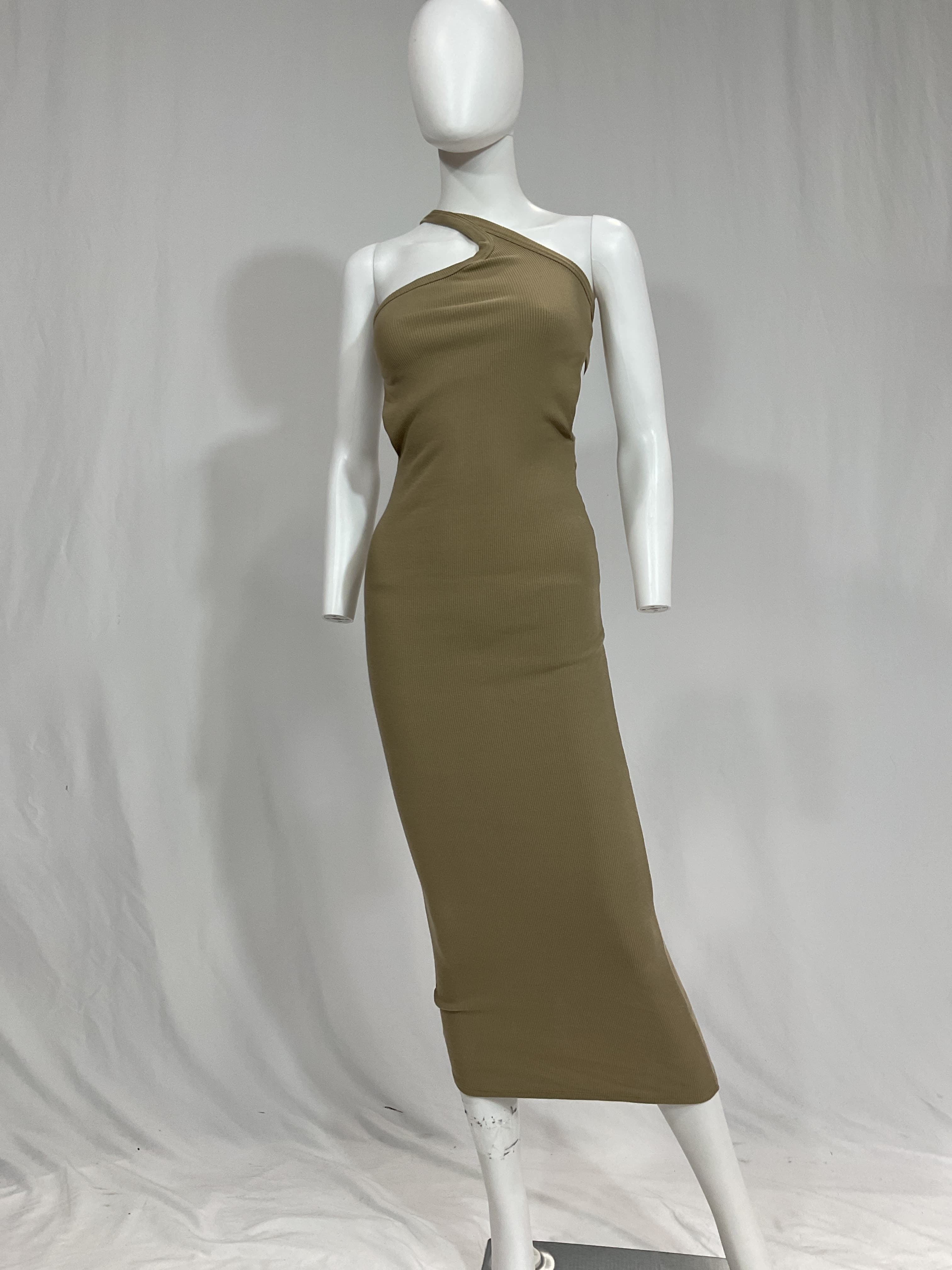 The Line By K Gael One-Shoulder Rib Knit Dress - Image 3