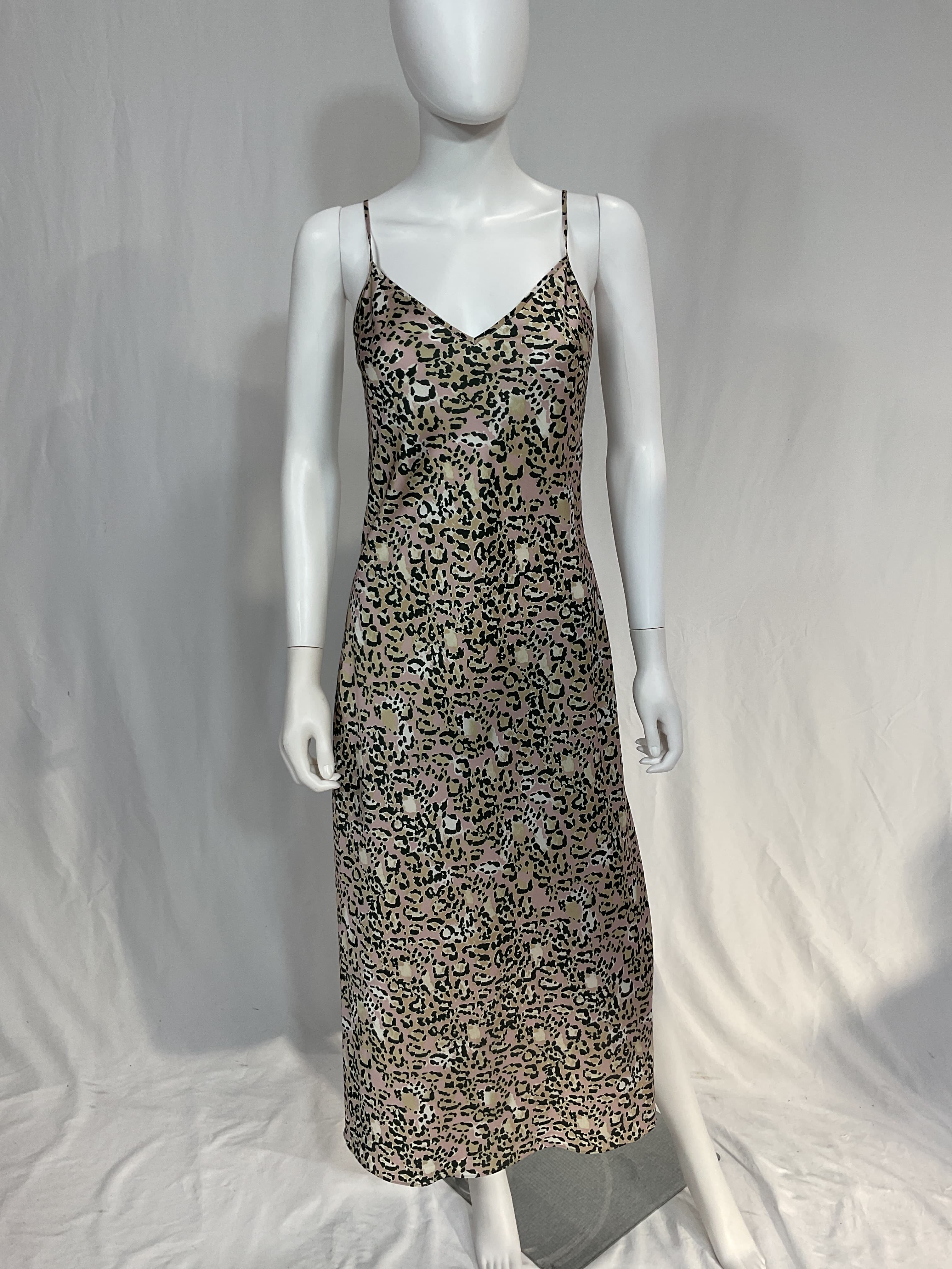 Tiana Halftone 2-In-1 Satin Dress & Sweater - Image 2