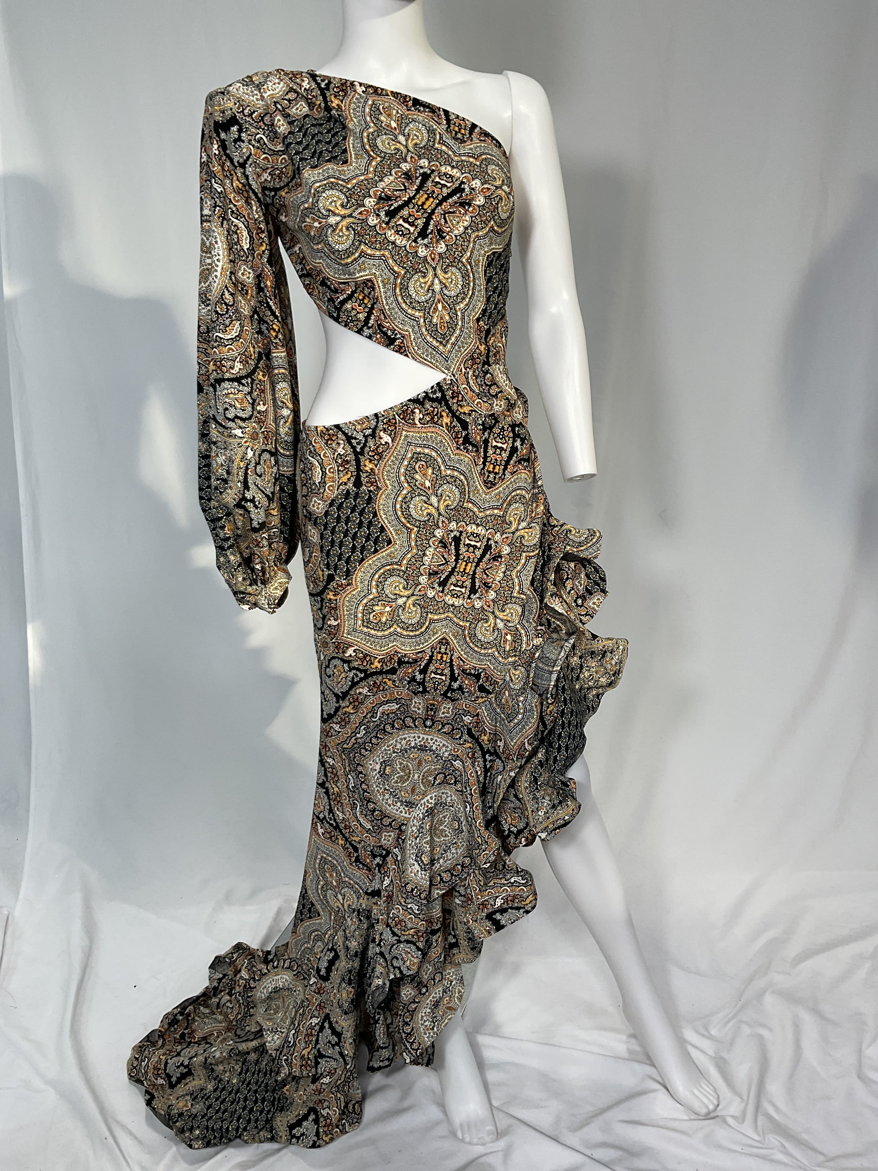 X Revolve Paisley Gown - Image 4