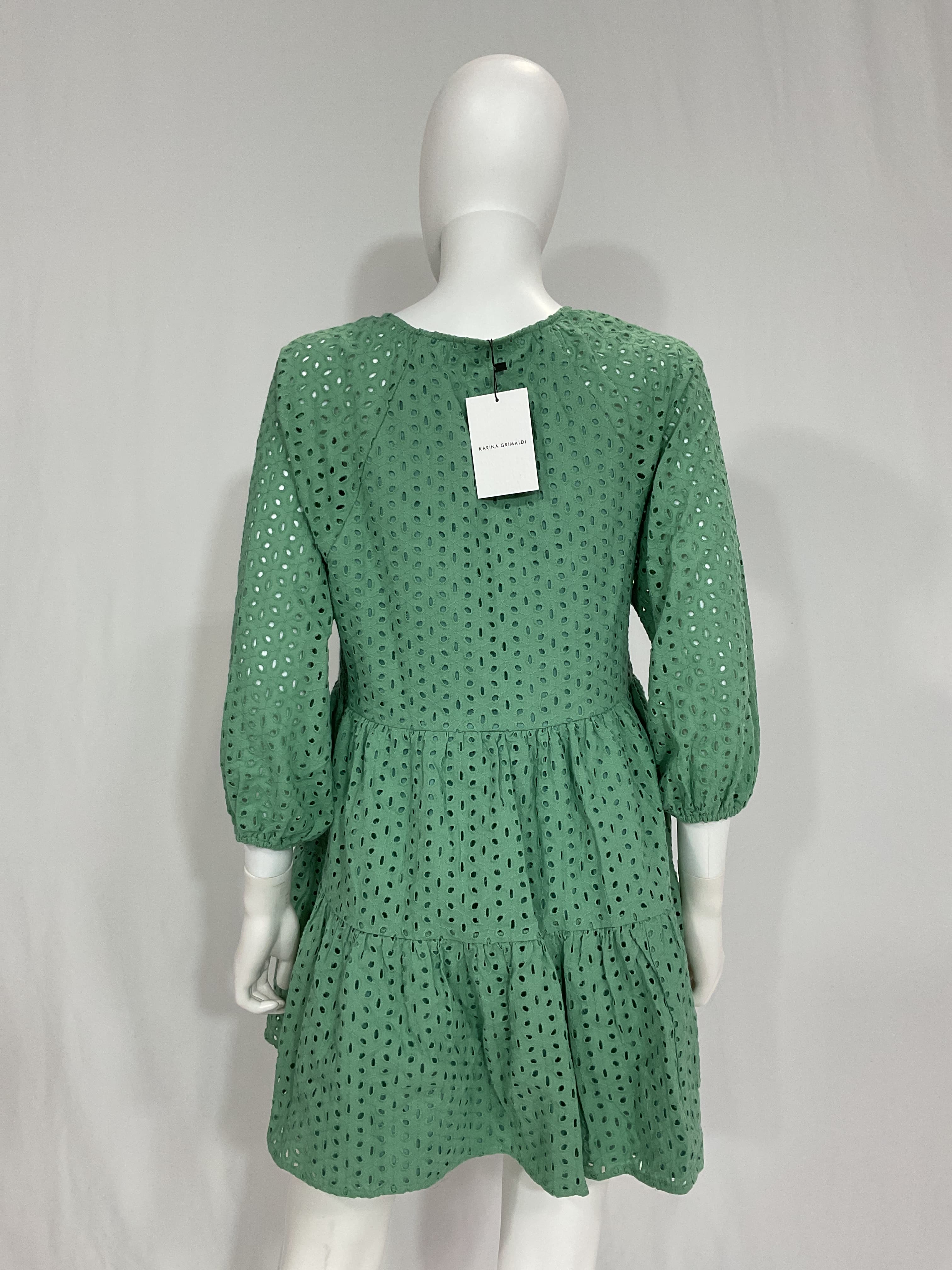 Irina Eyelet Mini Dress - Image 2