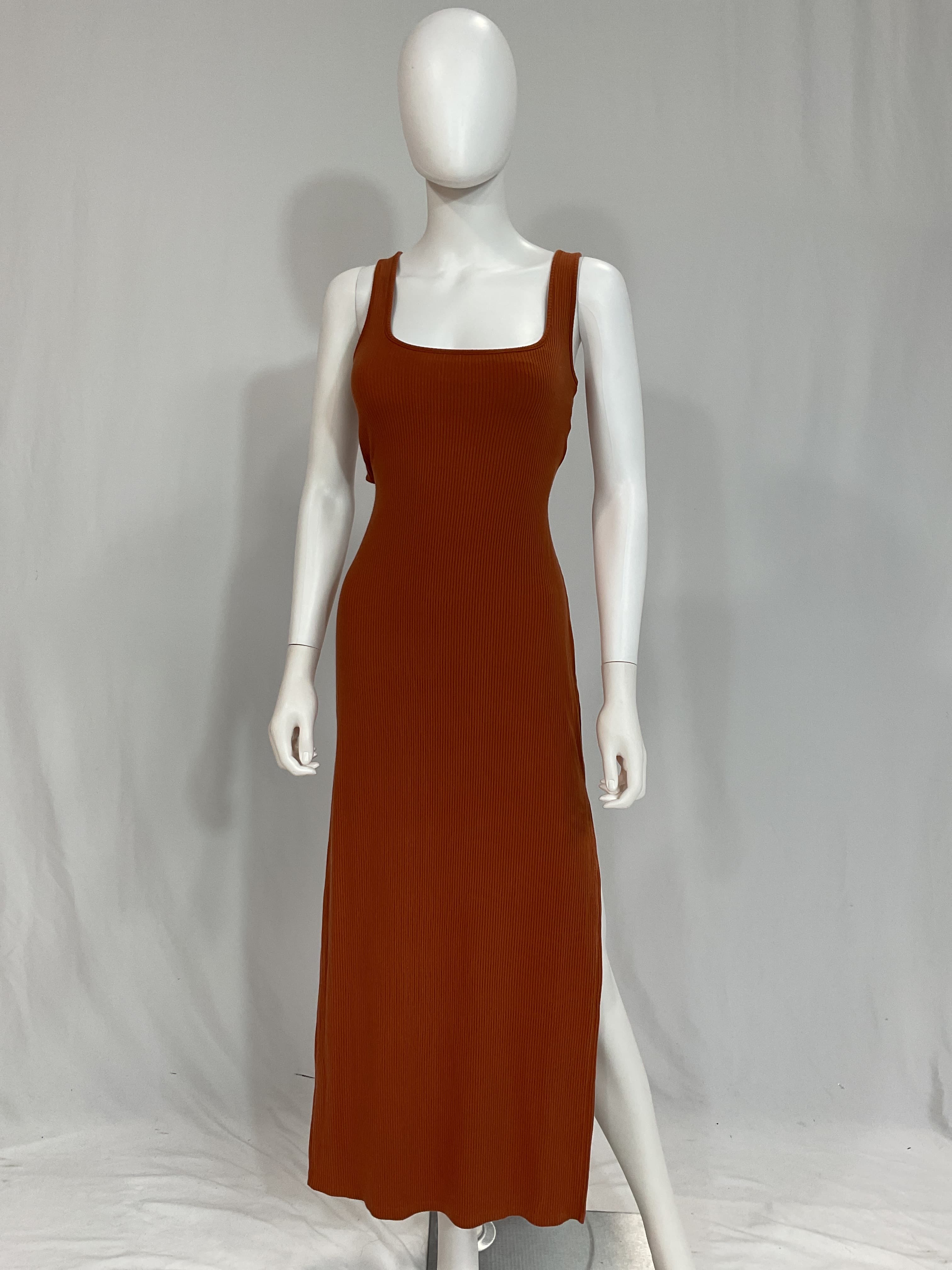Mara Dress In Amber - Image 3