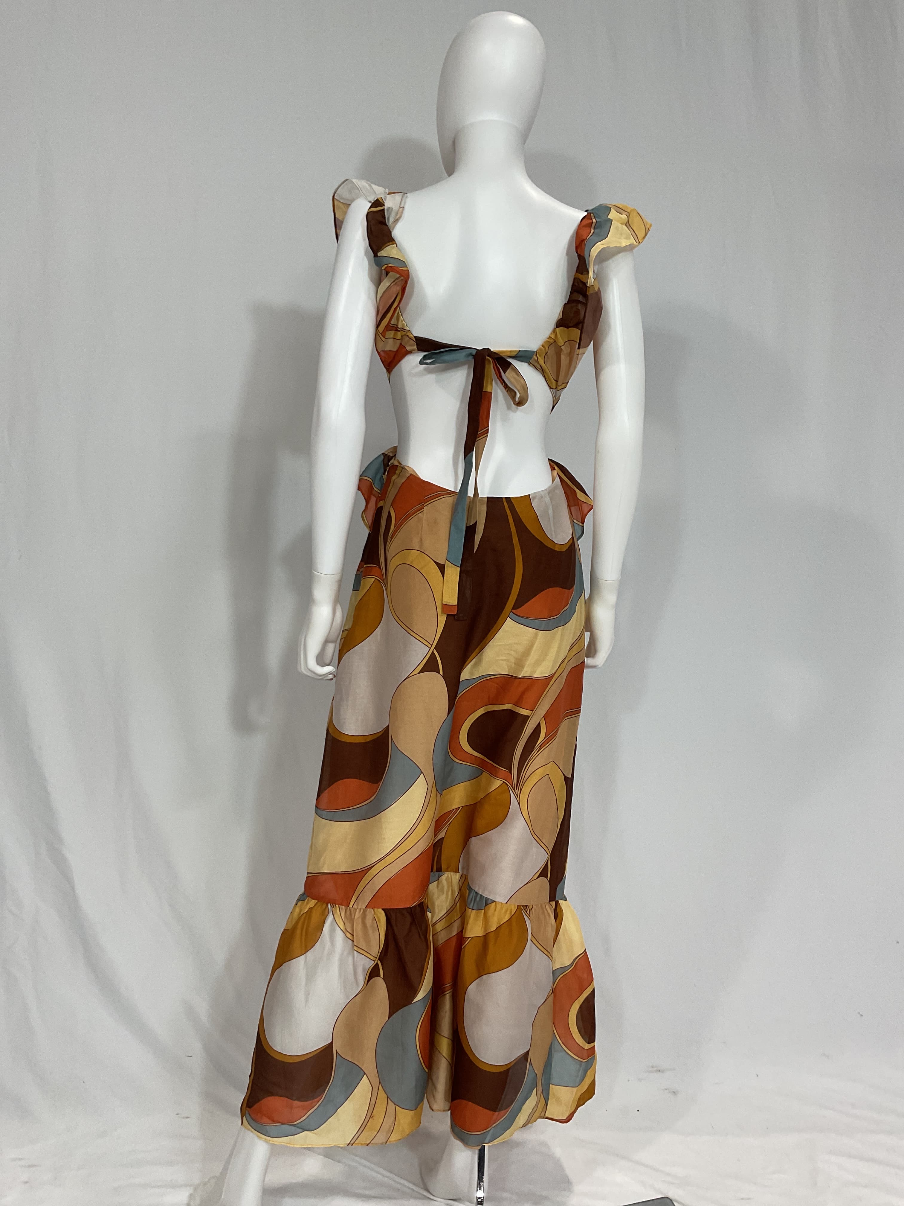 Printed Long Dress - Image 2