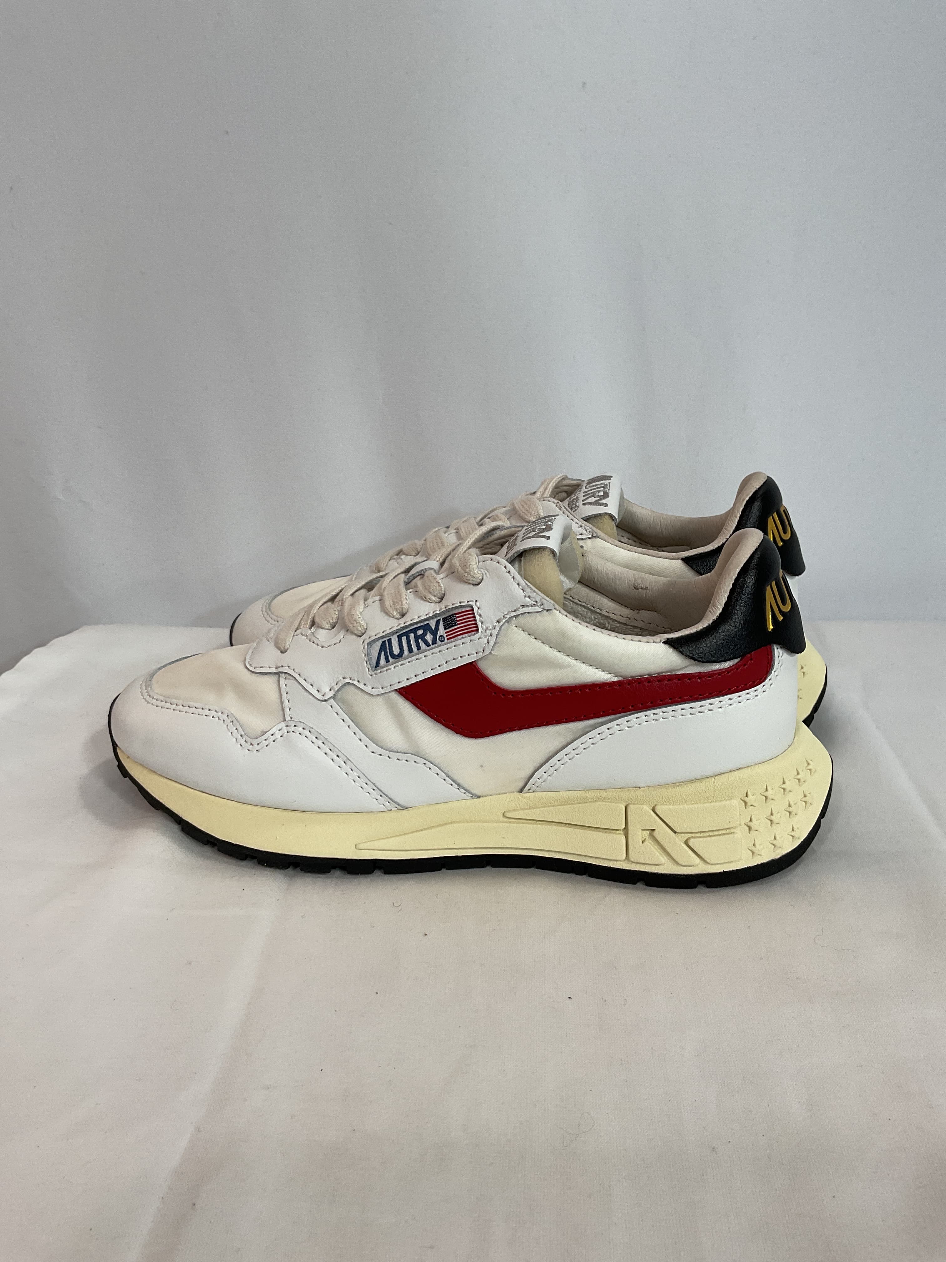Reelwind Leather-Trimmed Shell Sneakers - Image 3