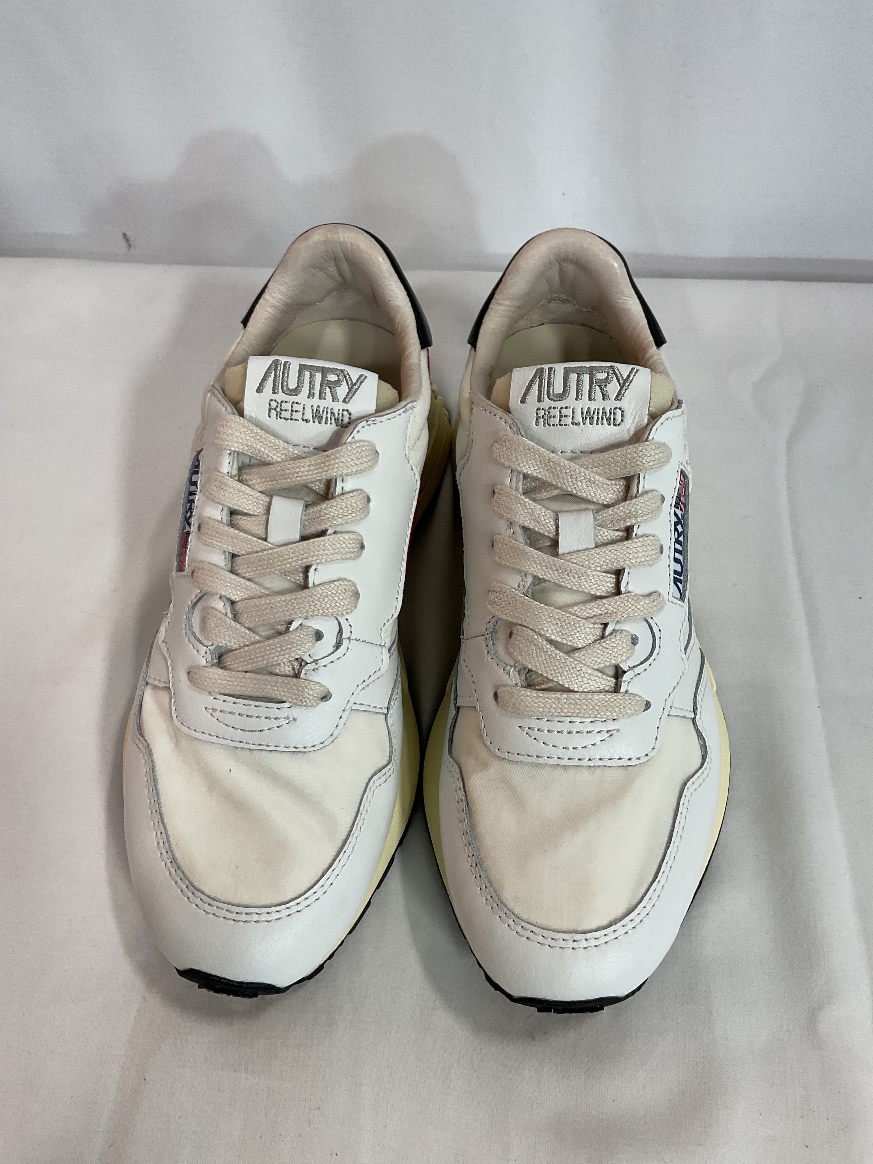 Reelwind Leather-Trimmed Shell Sneakers - Image 4