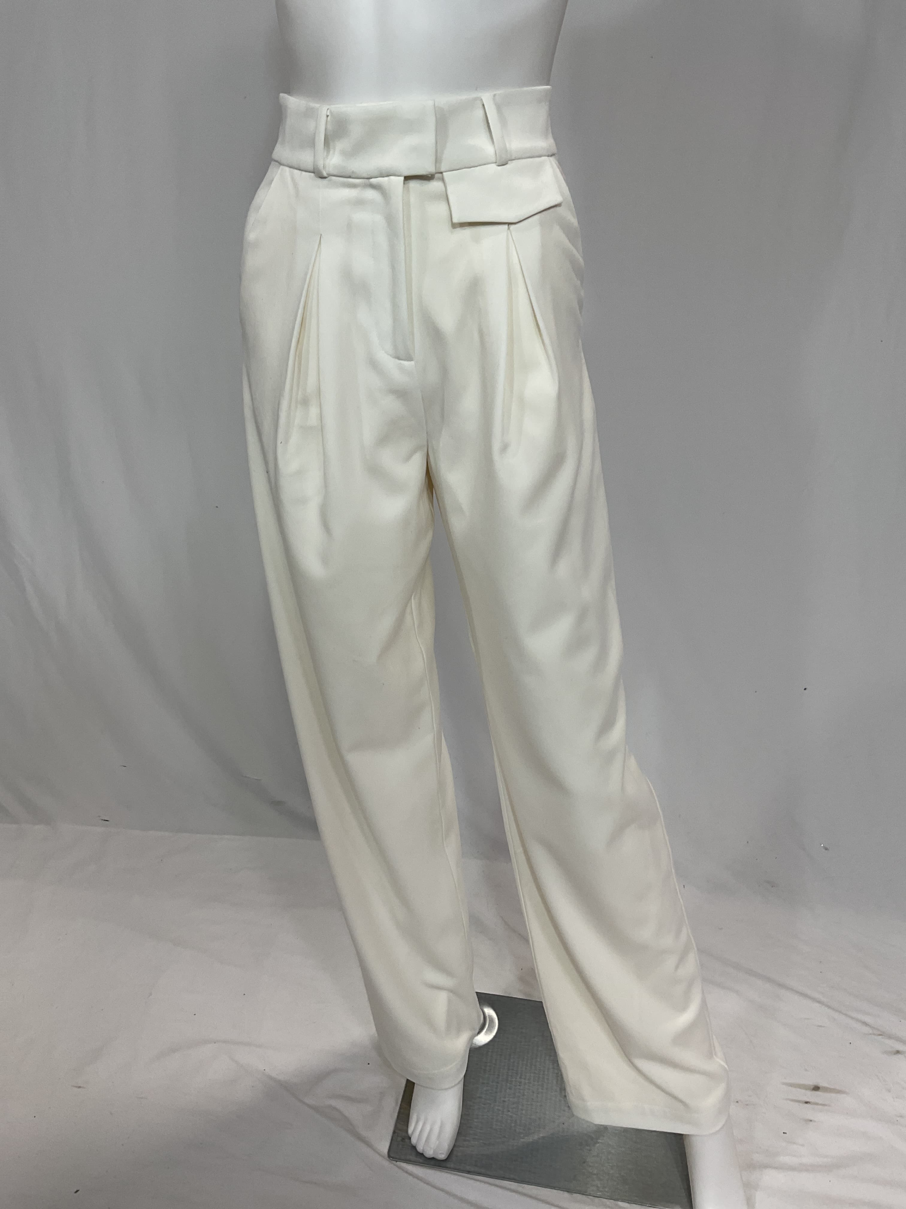 Carlotta Pant In Ivory - Image 2