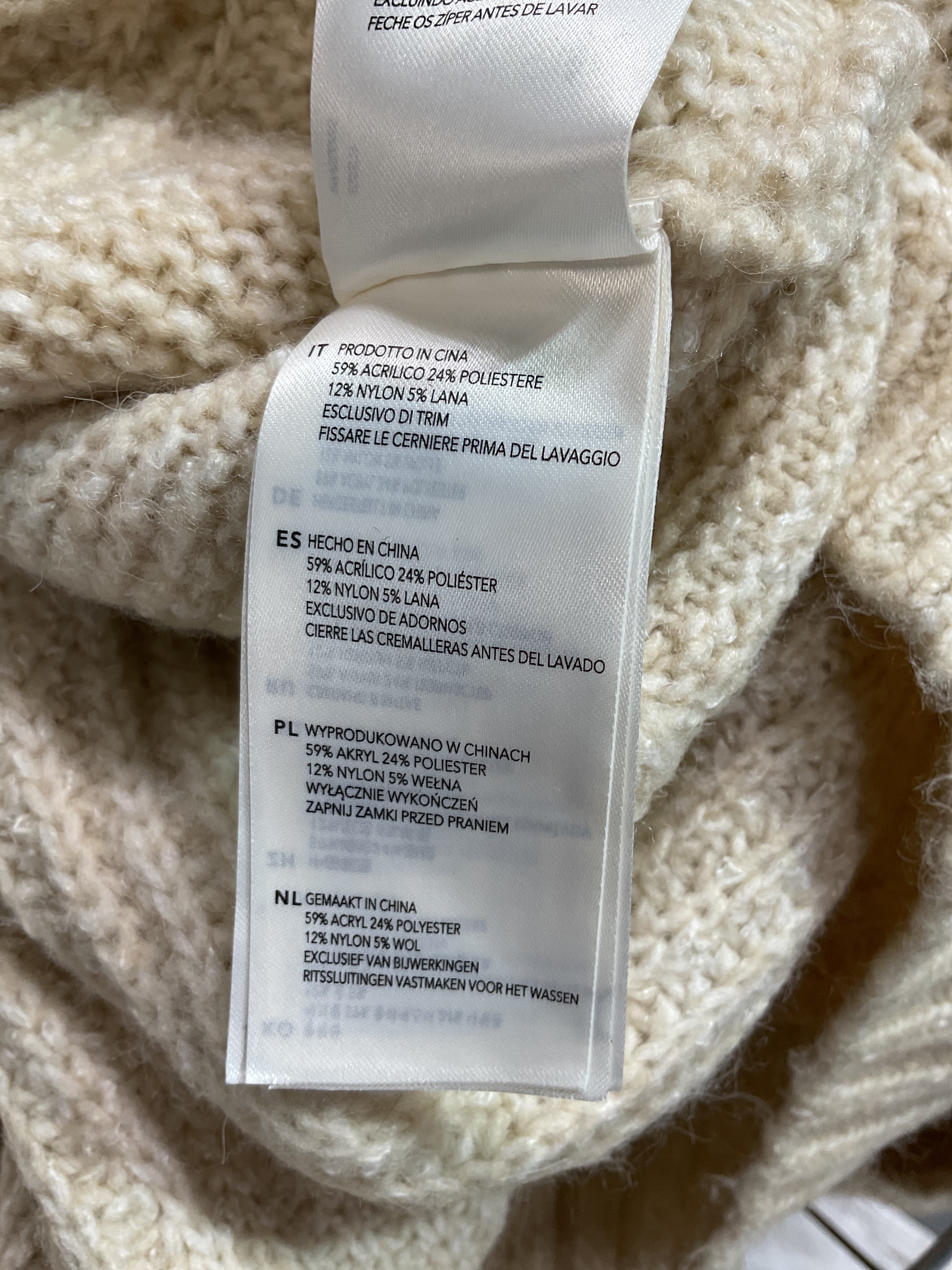 amelia half zip knit sweater - Image 2