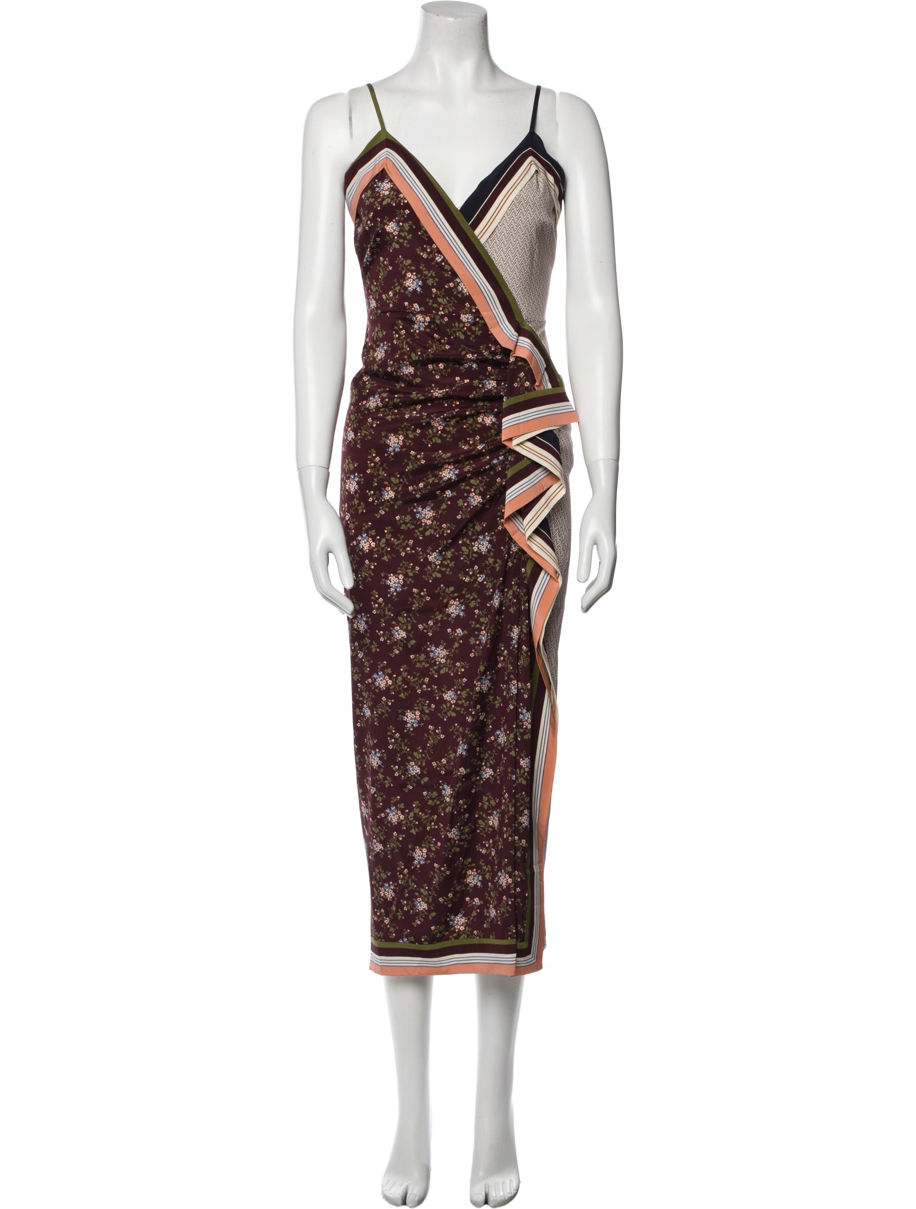 Silk Long Dress - Image 1