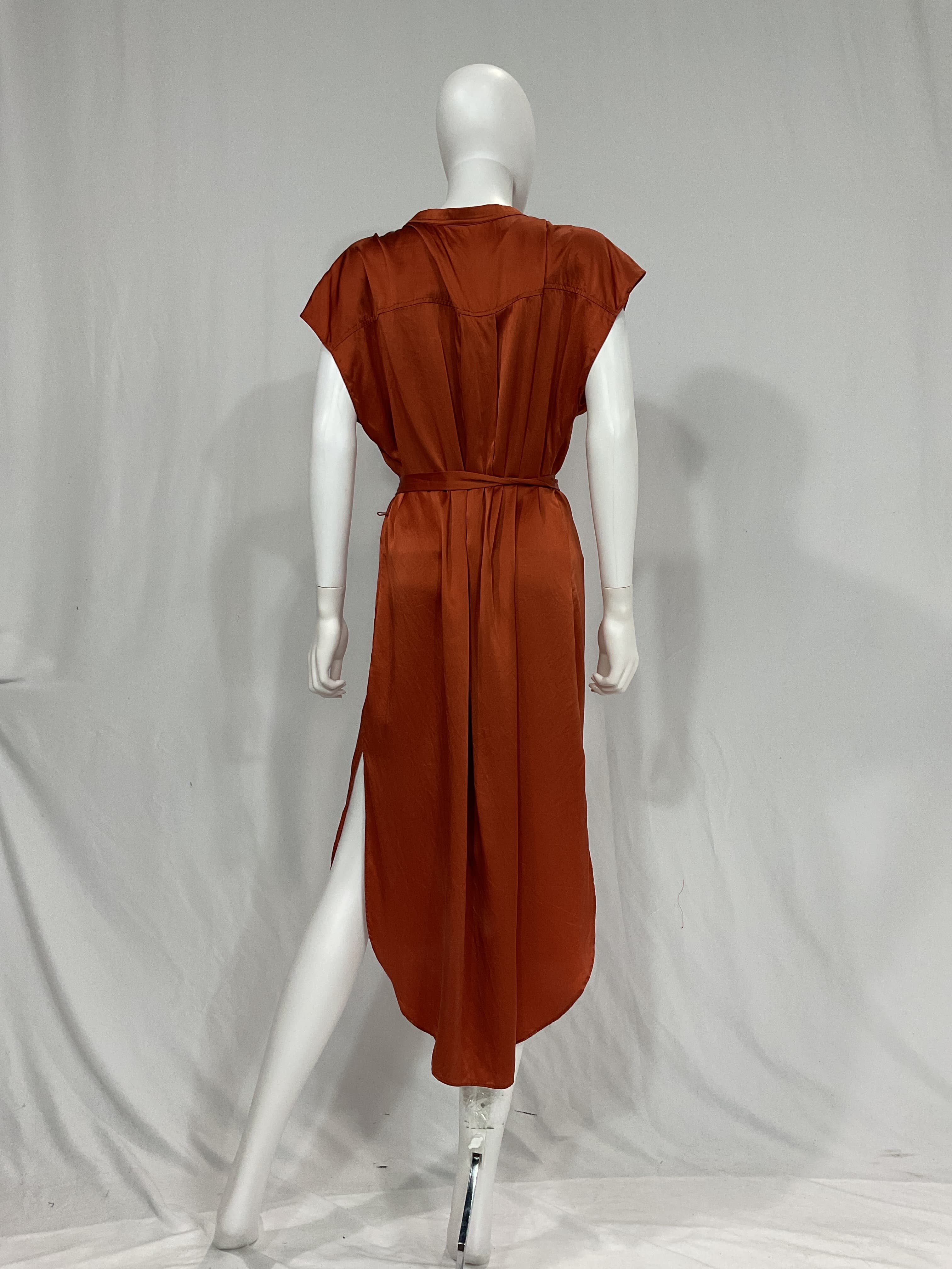 Muse Silk Shirtdress - Image 2