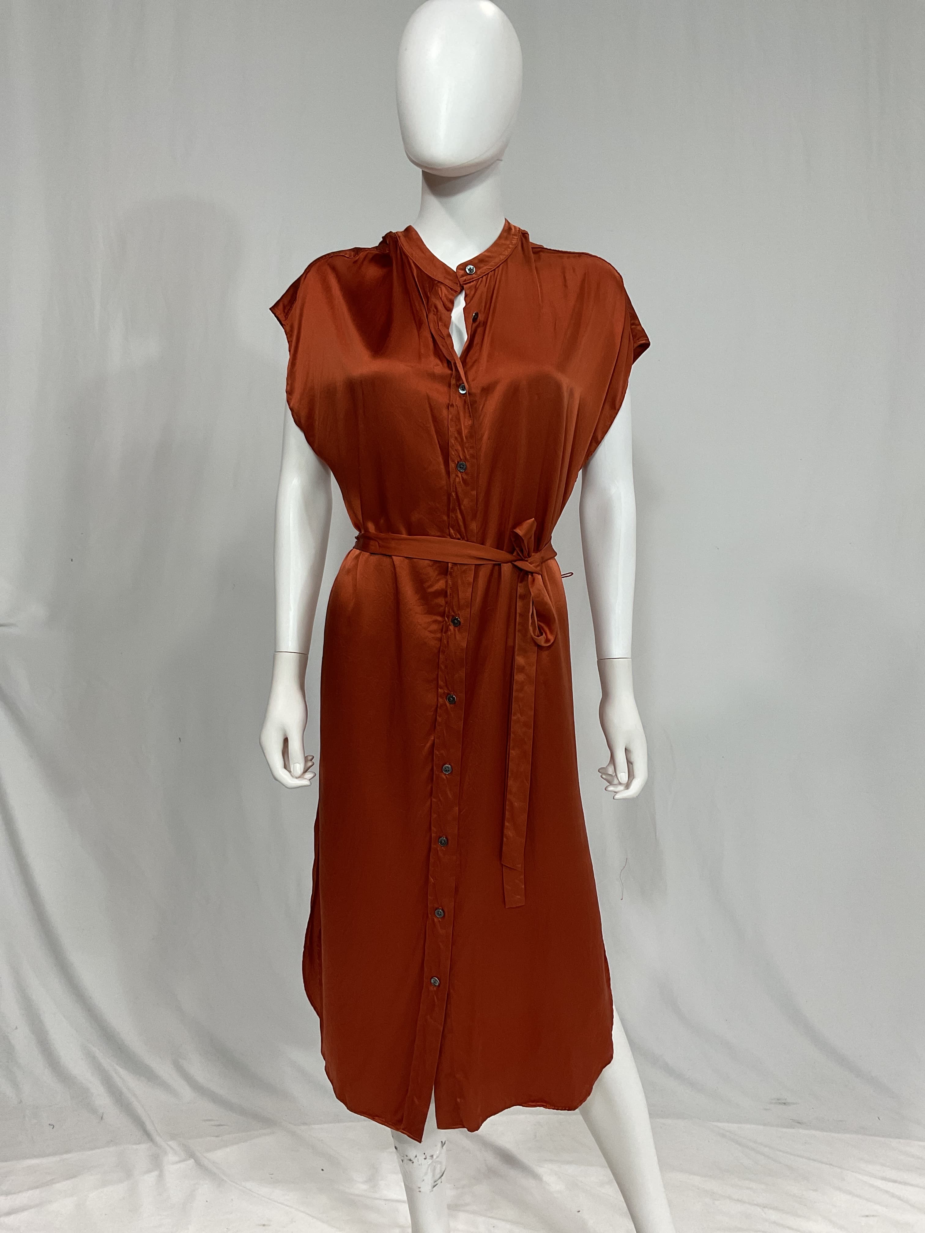 Muse Silk Shirtdress - Image 4