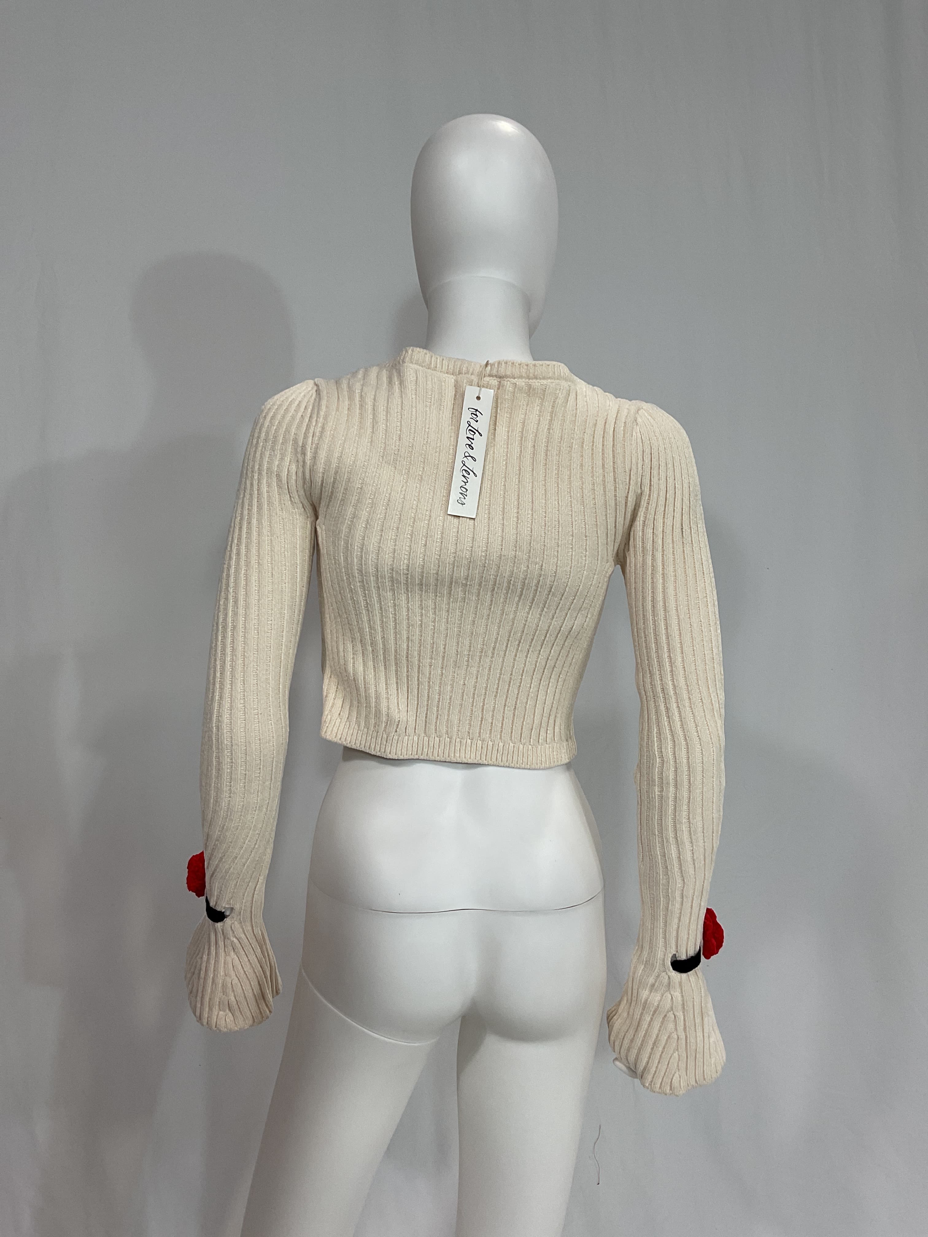 Roxana Cardigan In White - Image 3