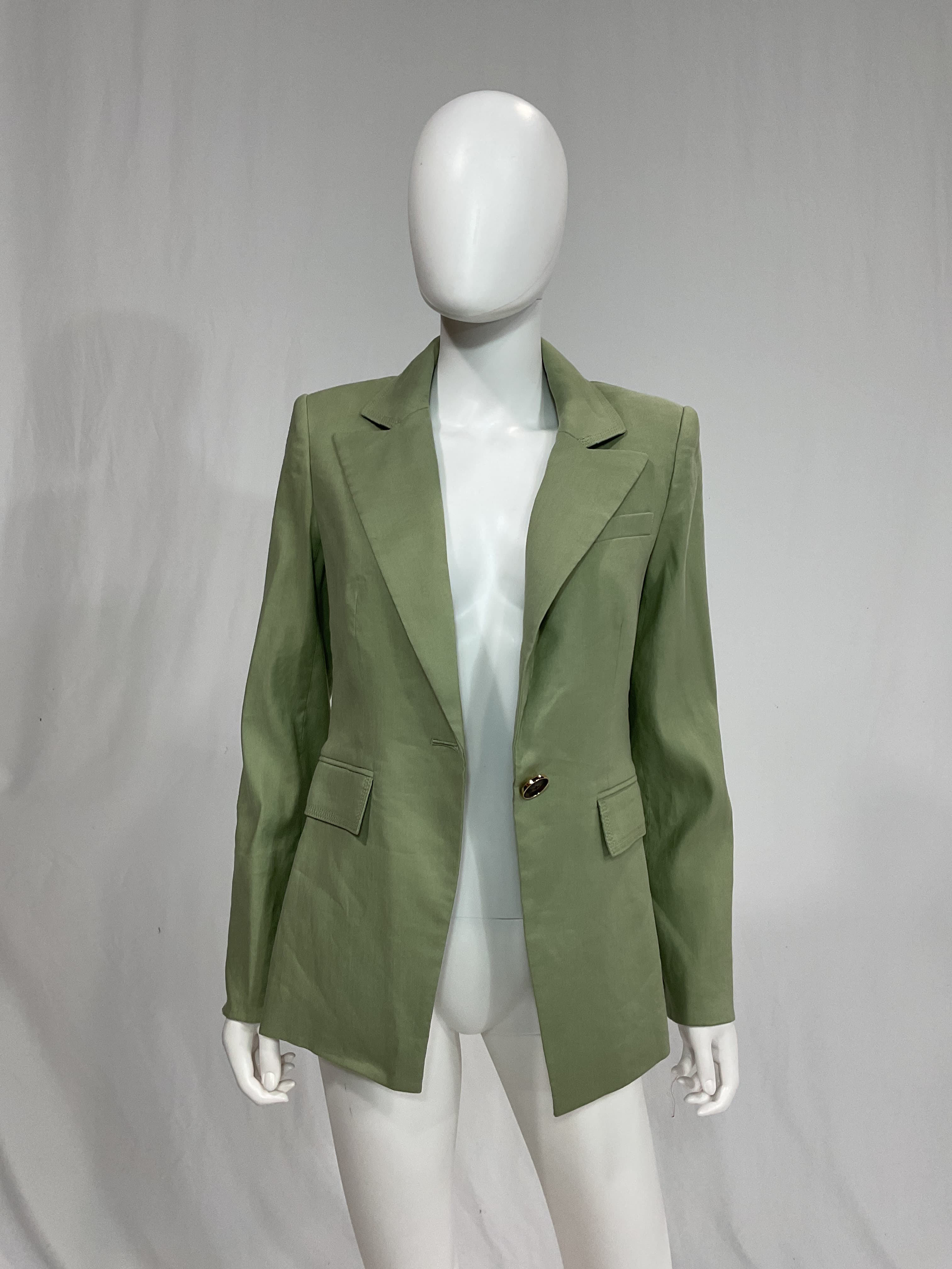 Sedgwick Dickey Jacket In Washed Sage - Image 2
