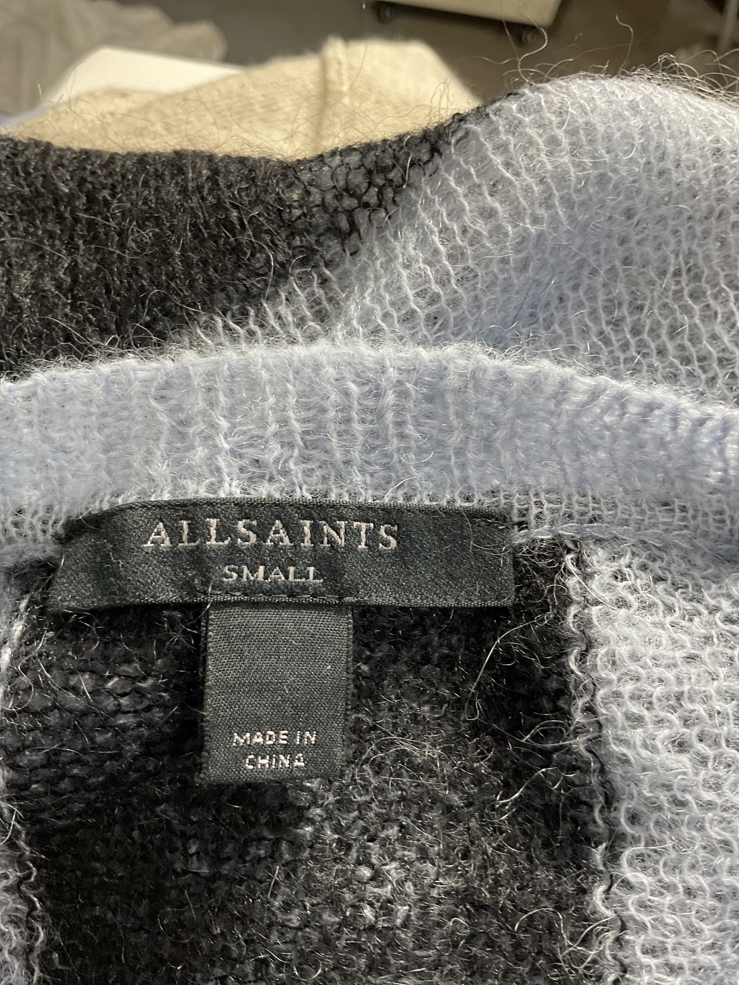 Renee Check Mohair & Wool Blend Sweater - Image 3