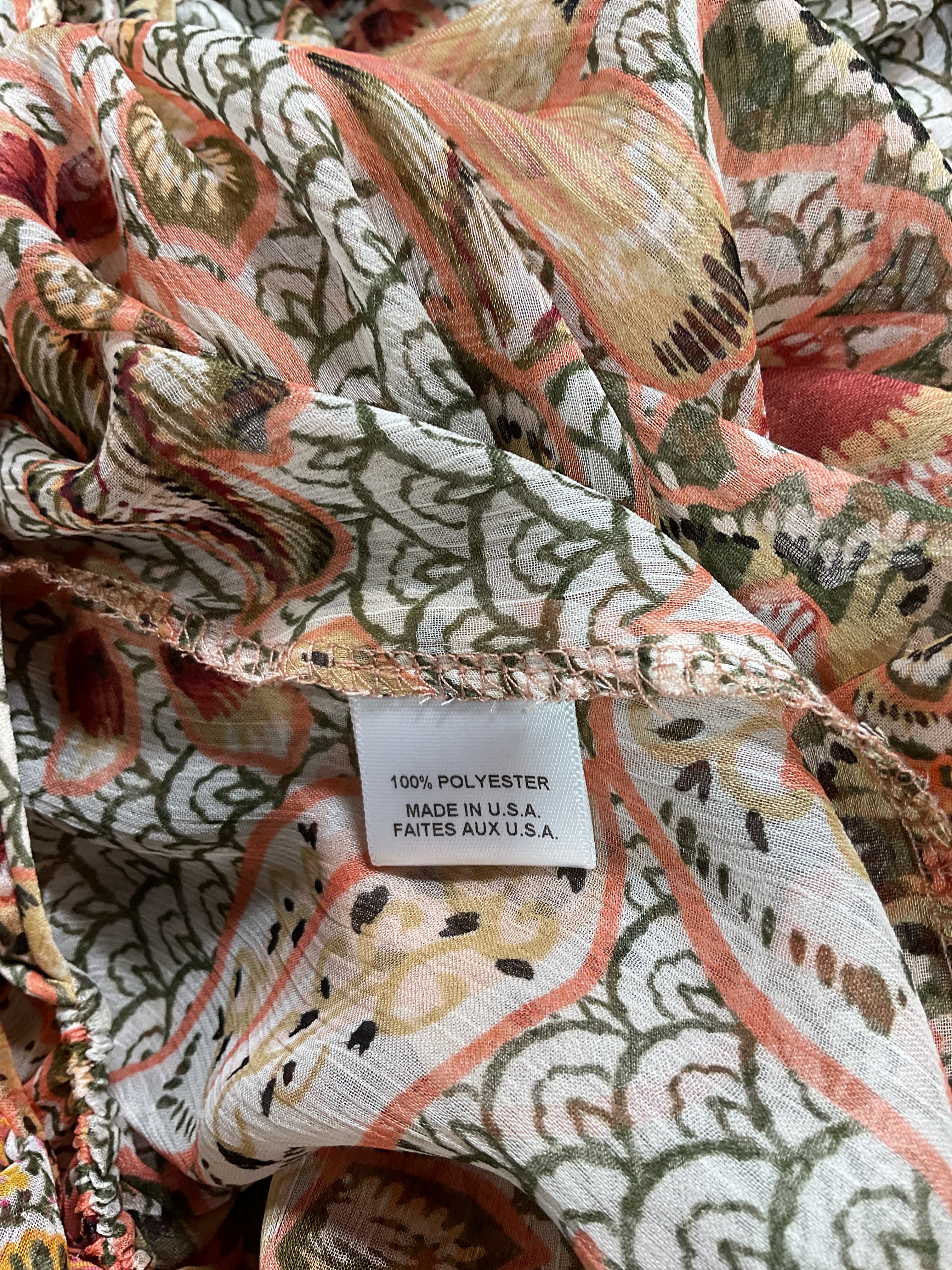 Anahita Dress In Flora Tile Mix - Image 2