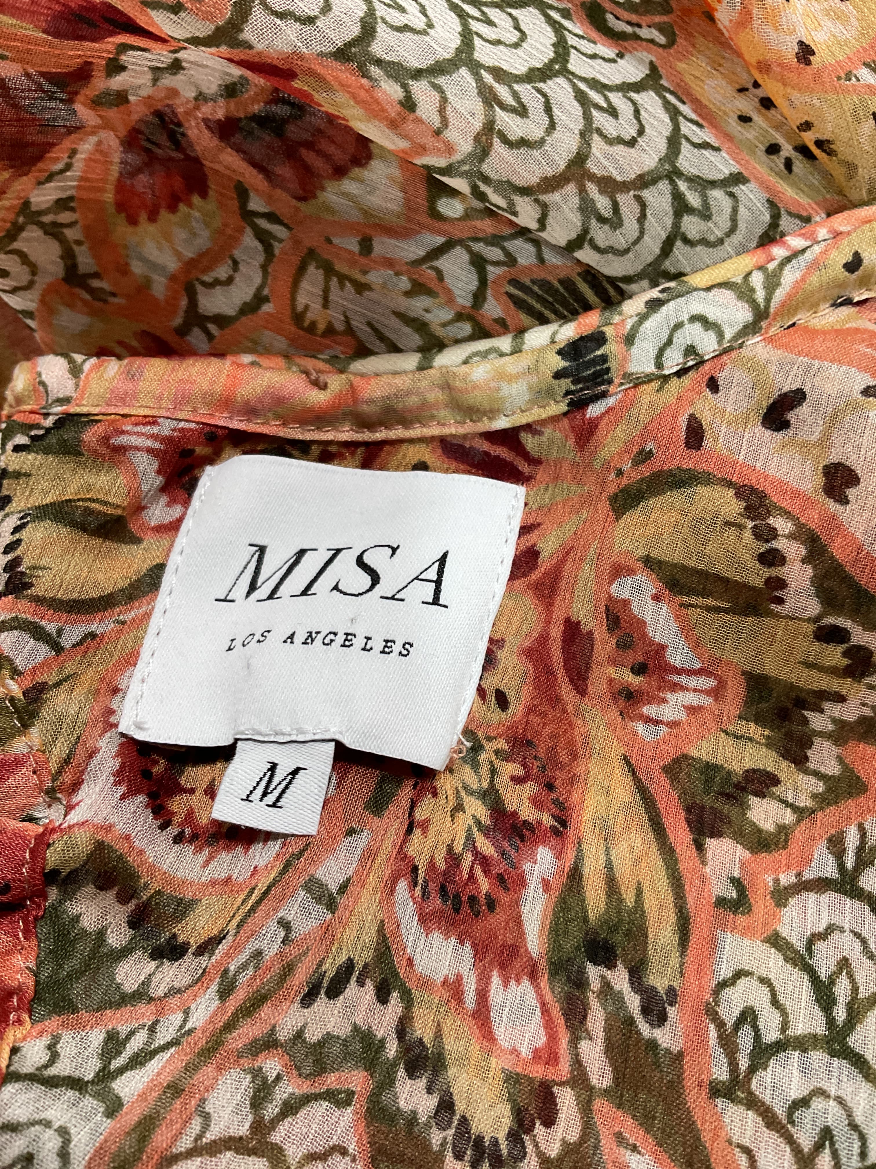 Anahita Dress In Flora Tile Mix - Image 4