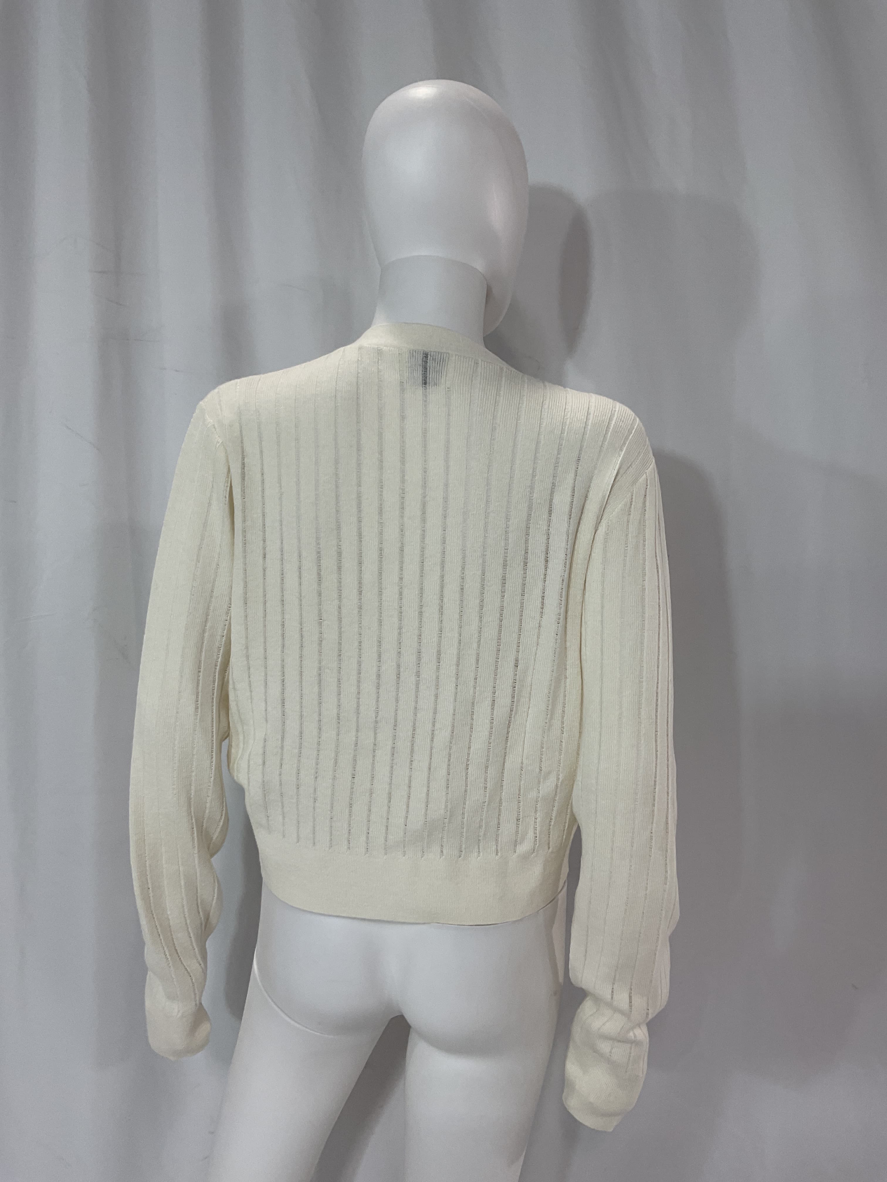 Hazel Cardigan In Ivory - Image 2