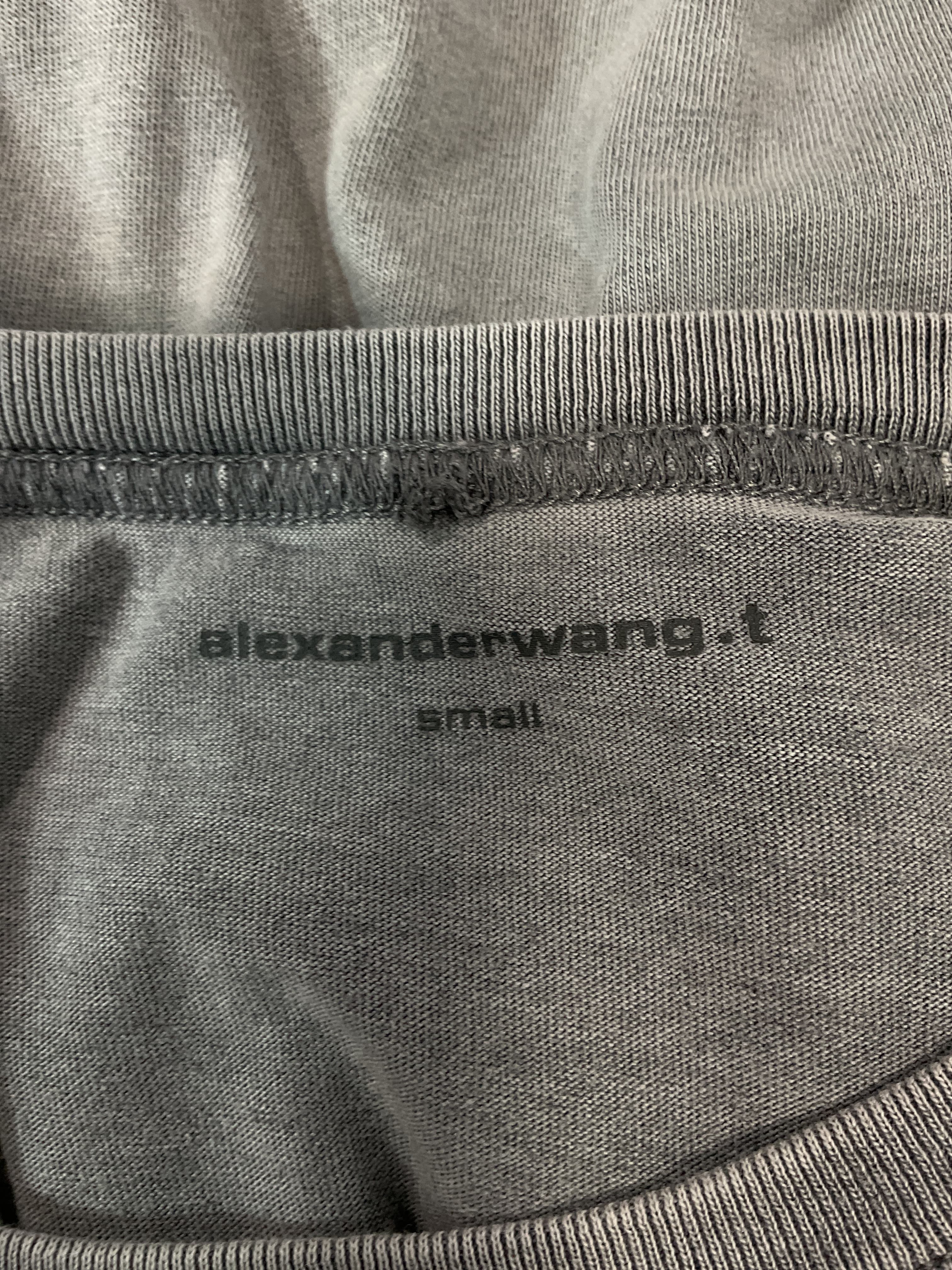 Essential Shrunk Tee In Acid Fog - Image 4