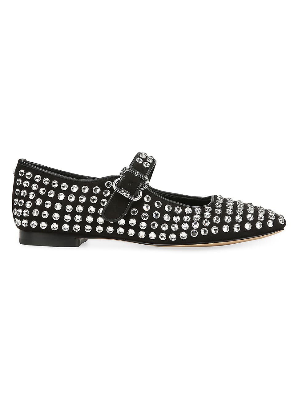 Michela Embellished Gem Mary Jane Flats - Image 1