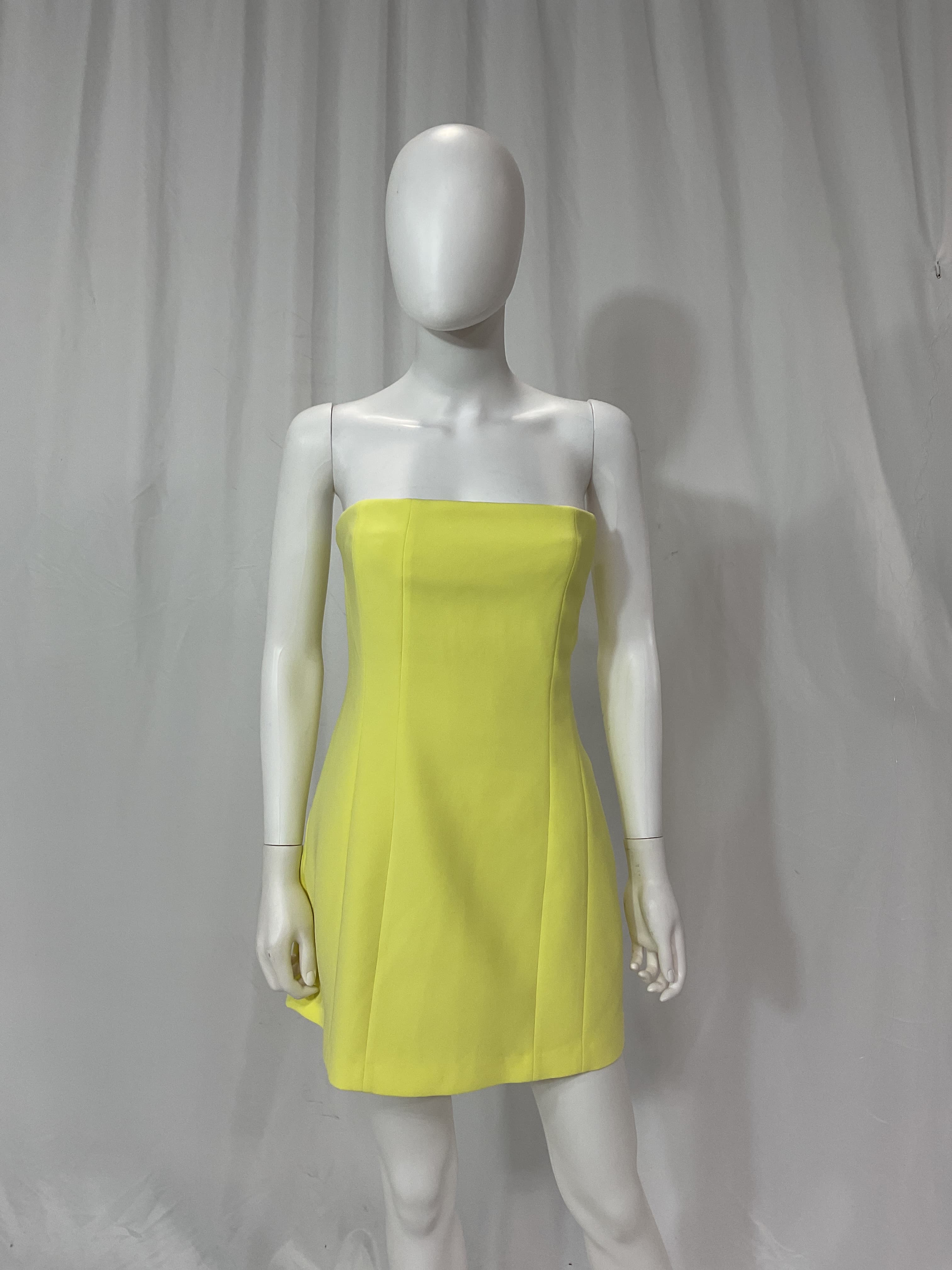 Elsie Dress In Citrine - Image 3