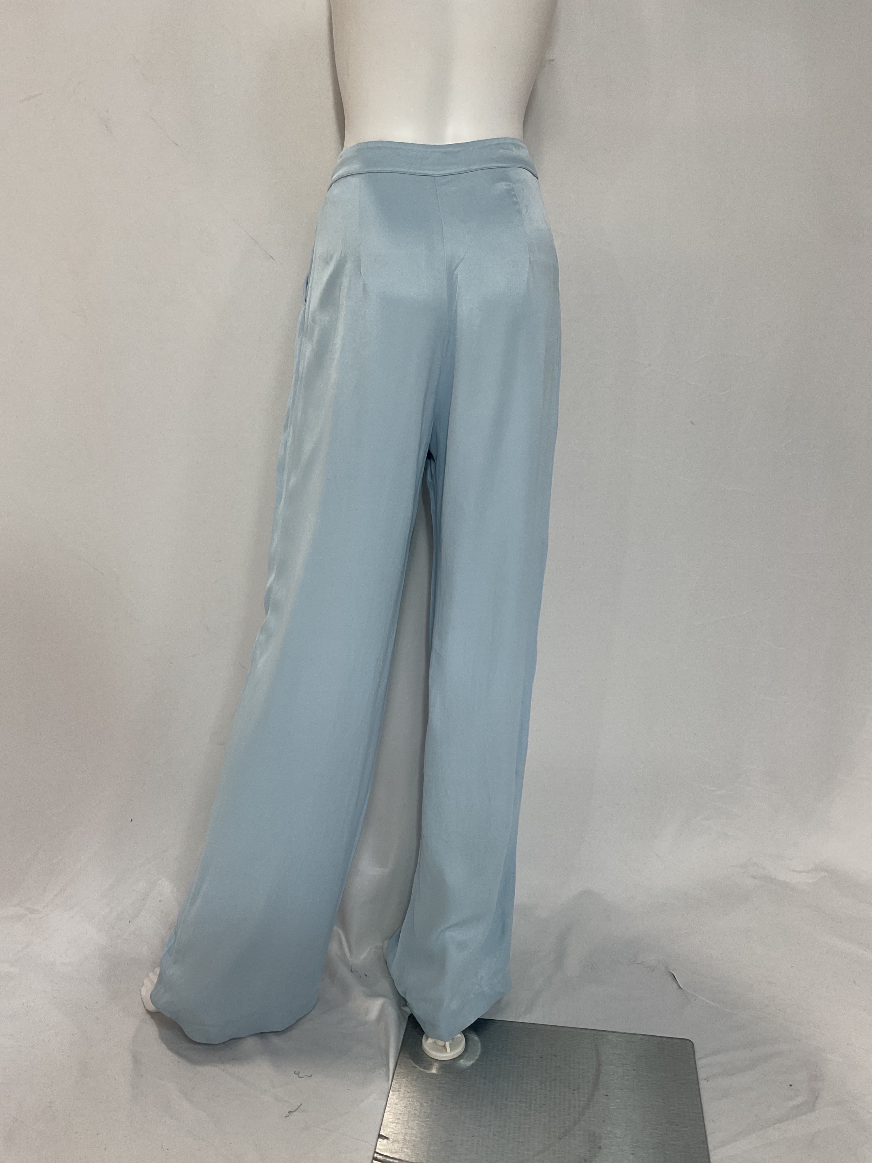 Selmacilek X Revolve Wide Leg Pant In Baby Blue - Image 2