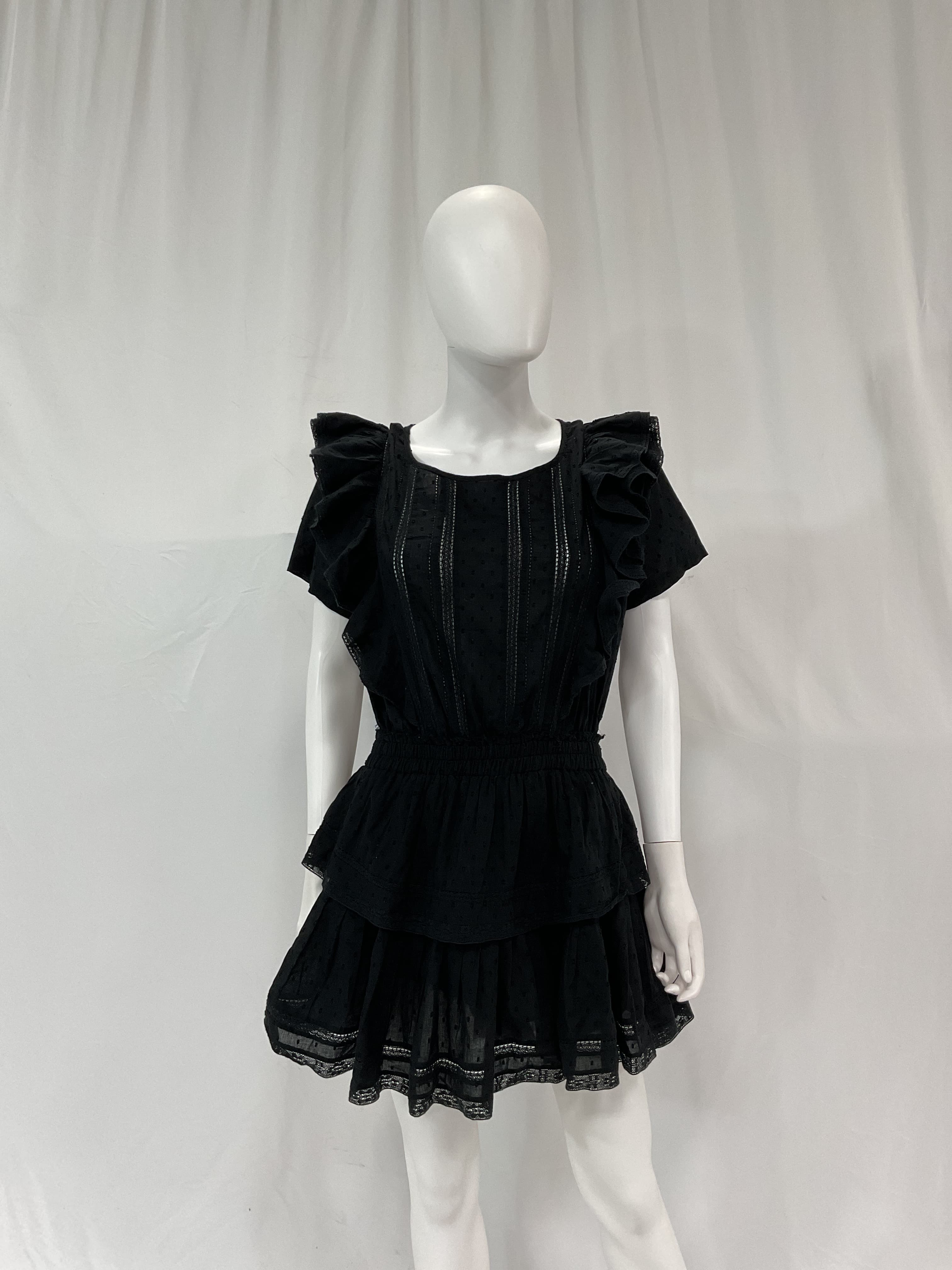 Natasha Dress In Black - Image 4