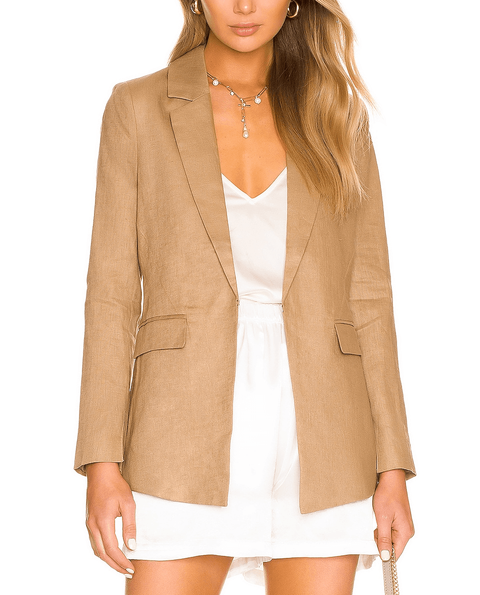 Blake Linen Blazer - Image 1