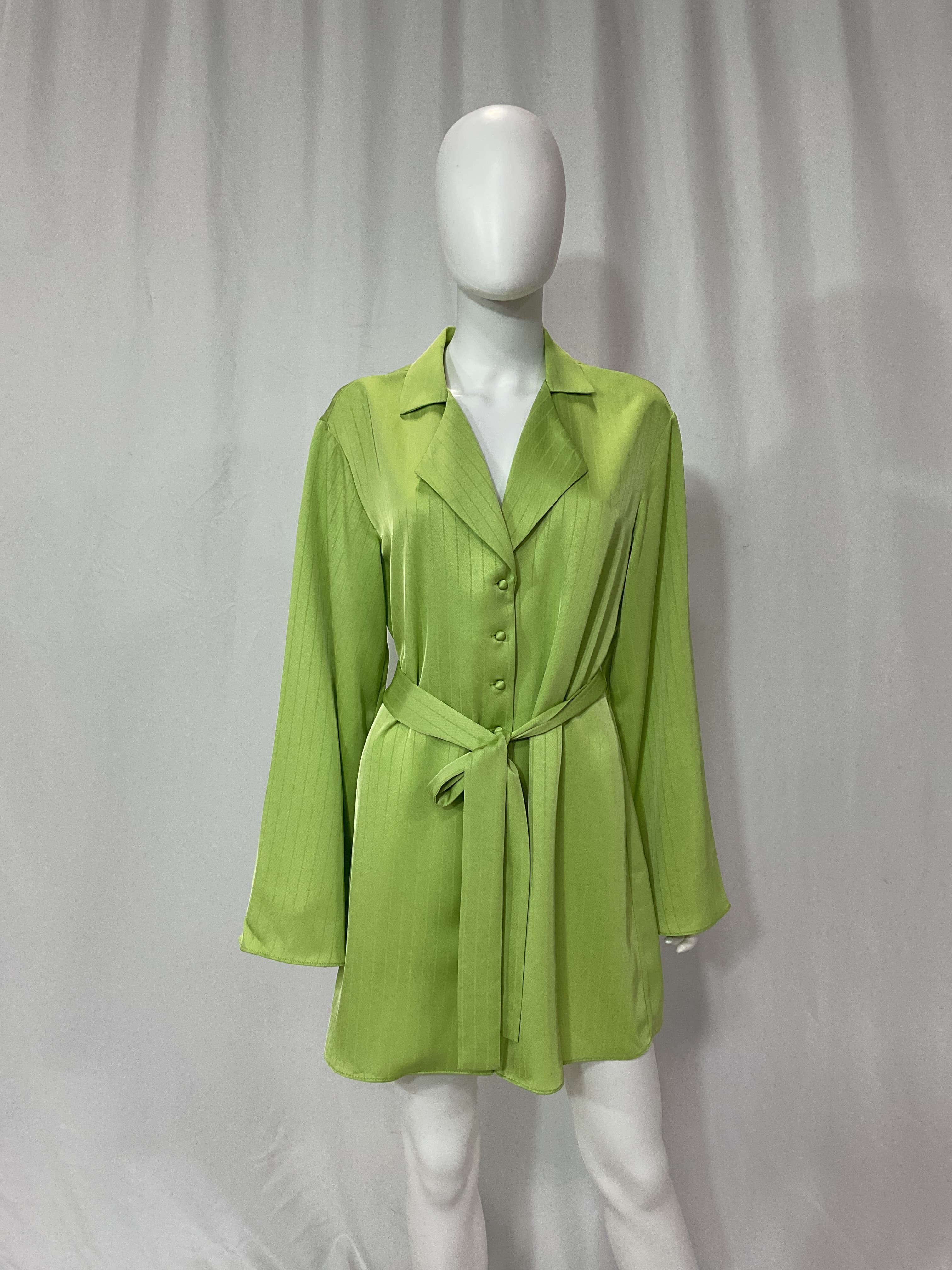 Dress Shirt With Waist Tie - Image 2
