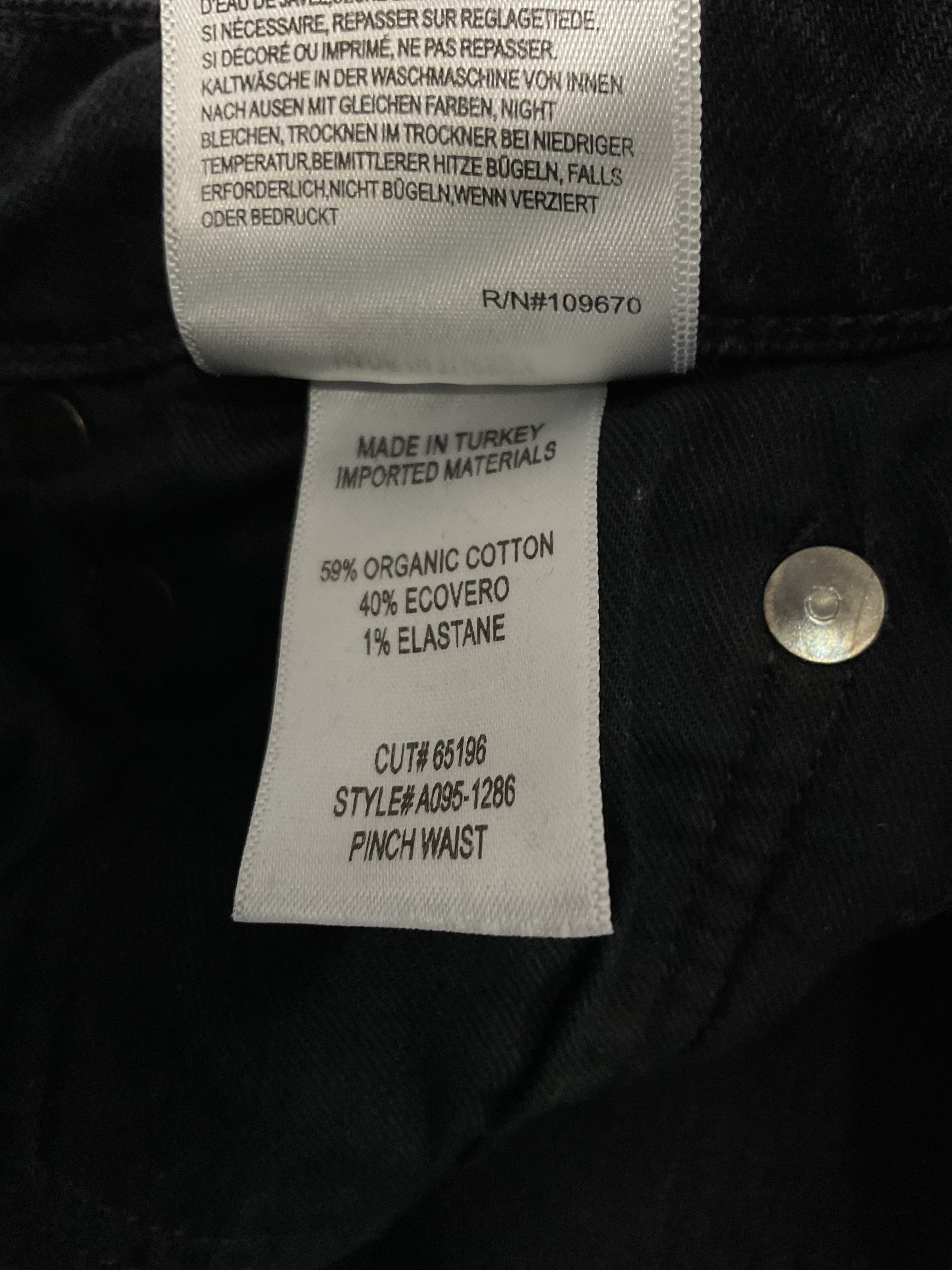 Pinch Waist High Rise Kick Flare In Panoramic - Image 4