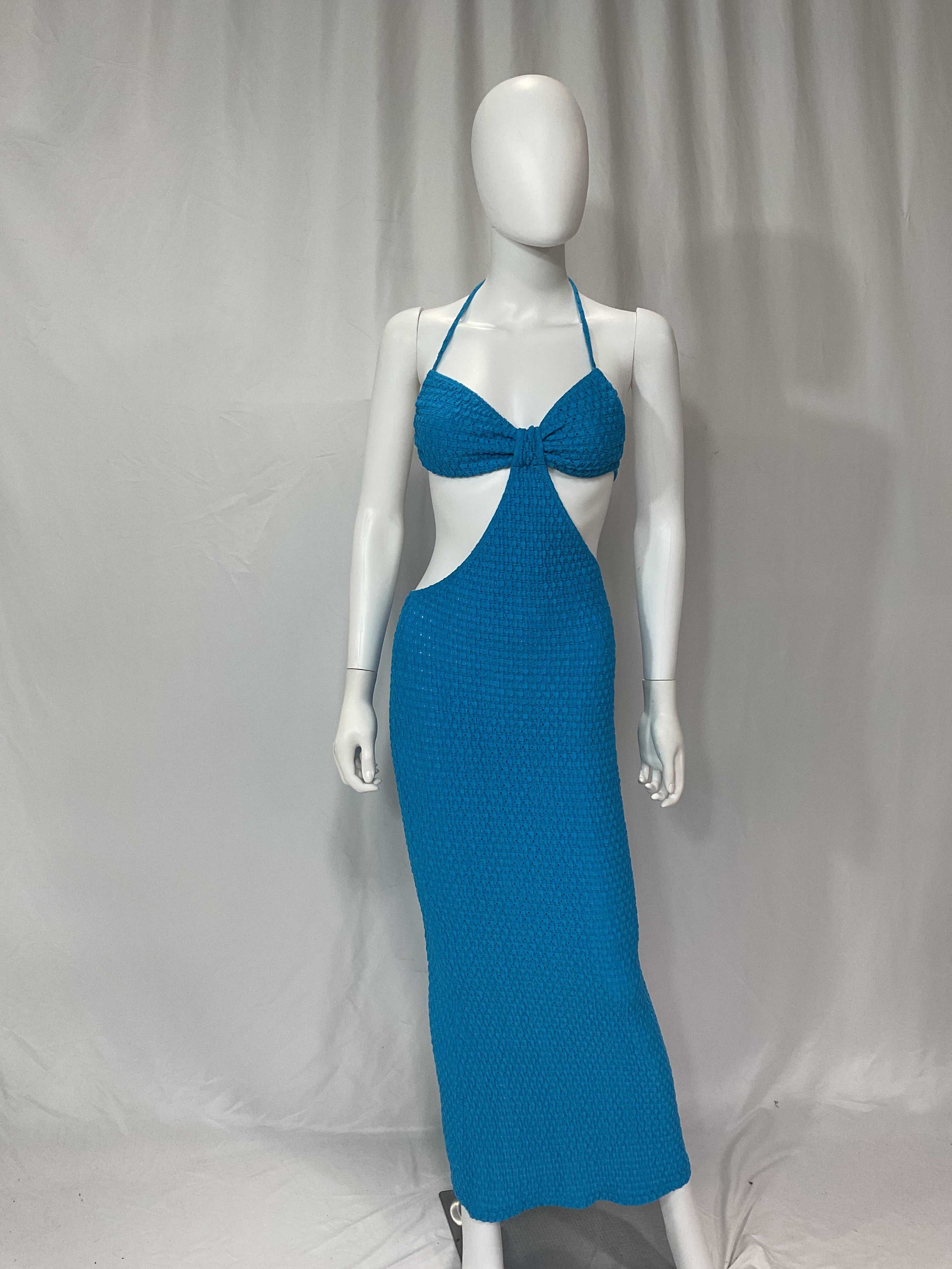 Anna Maxi Dress In Royal Blue - Image 2