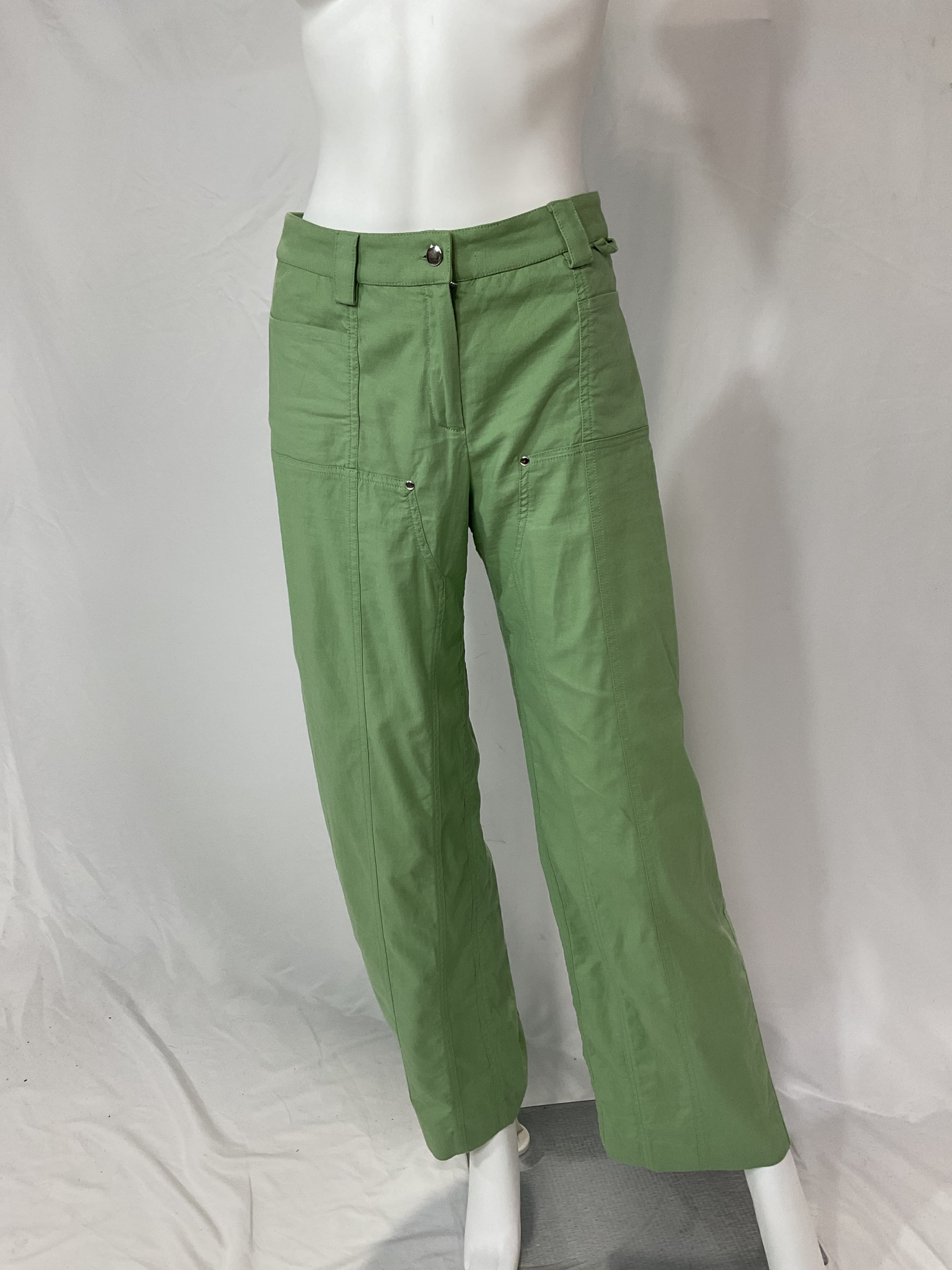 Matilde Pant In Sage Green - Image 2