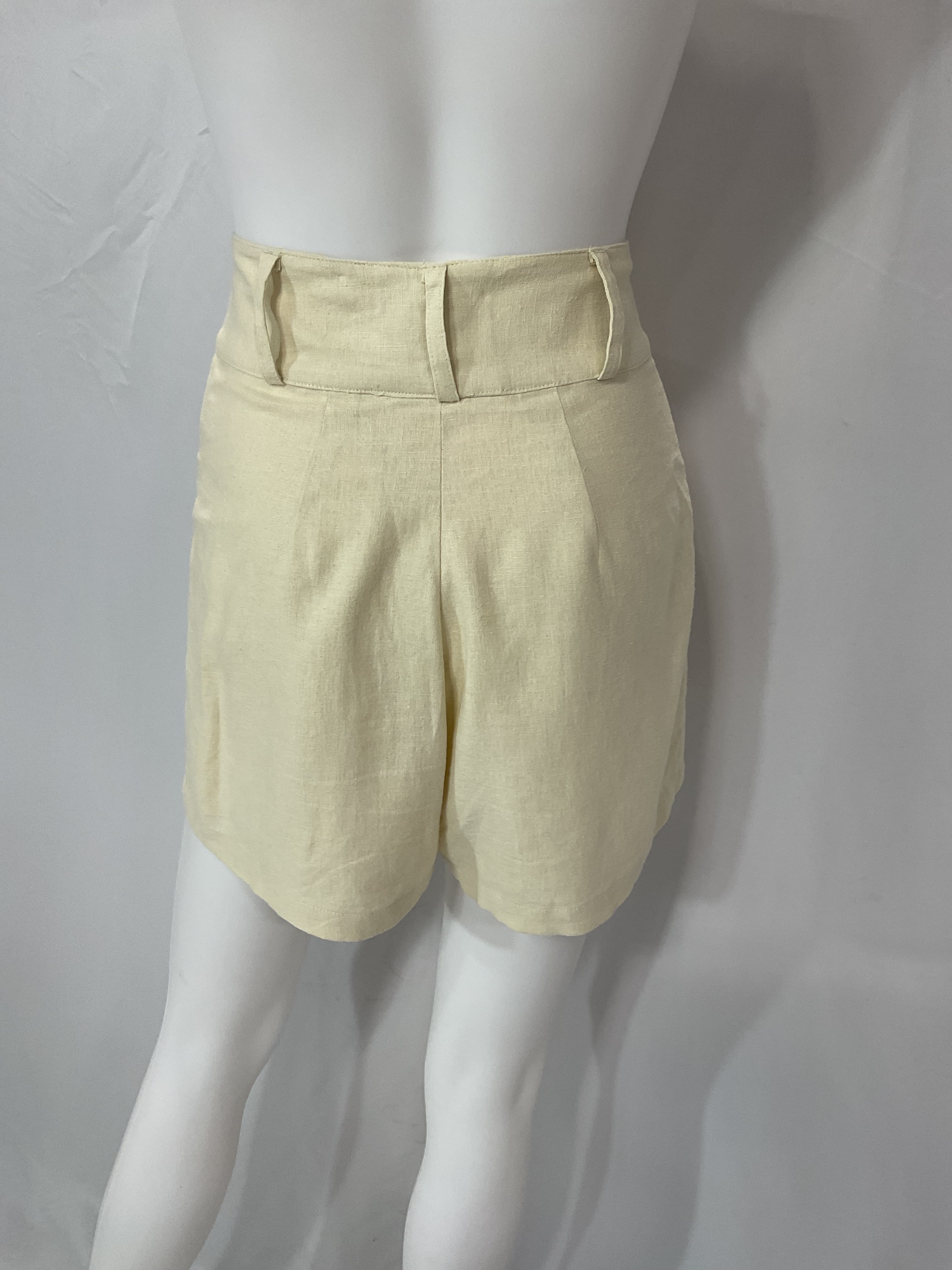 Bay Bermuda Shorts In Ivory - Image 2