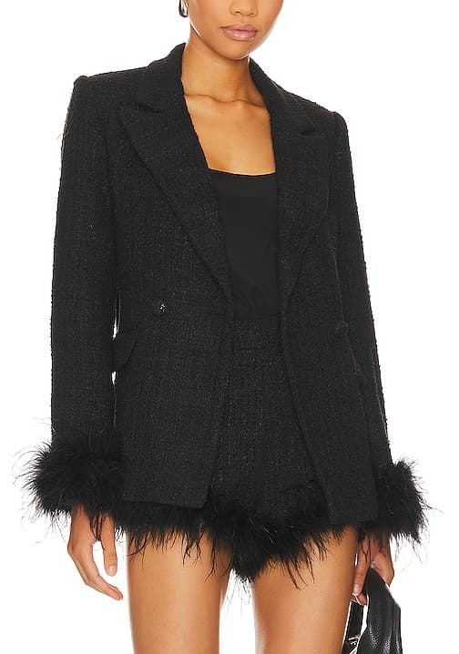 Marci Blazer In Black - Image 1