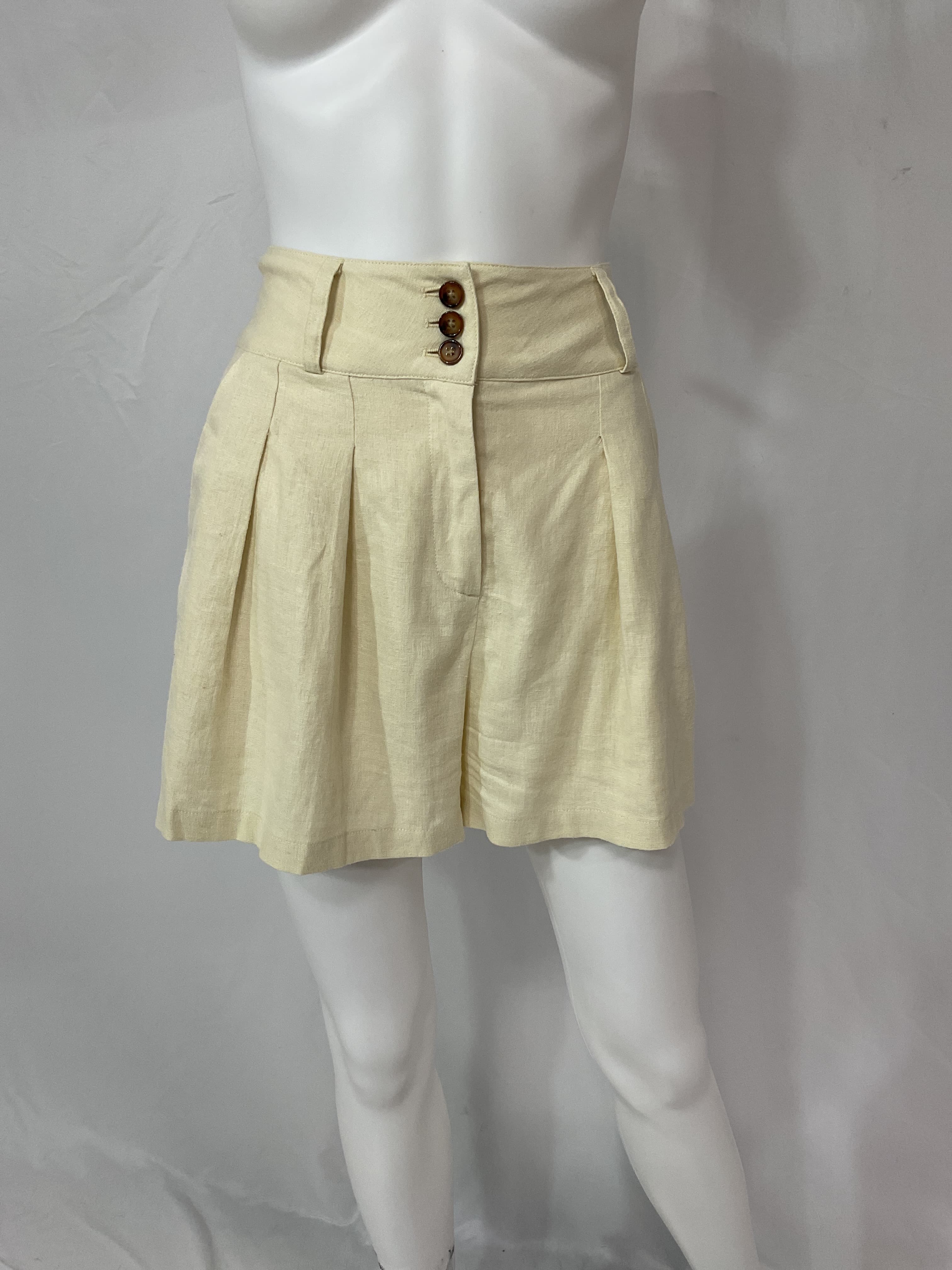Bay Bermuda Shorts In Ivory - Image 3