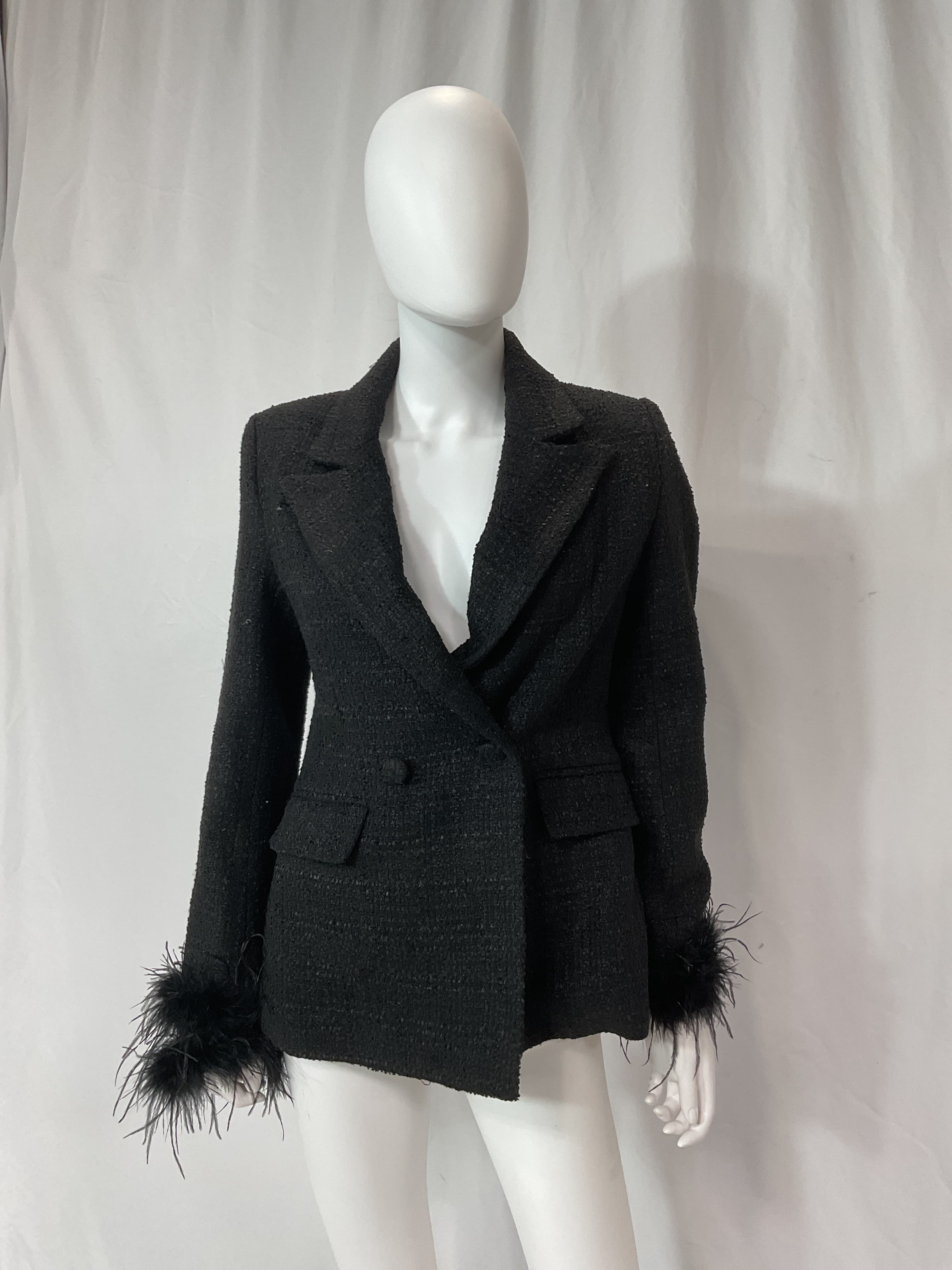 Marci Blazer In Black - Image 3