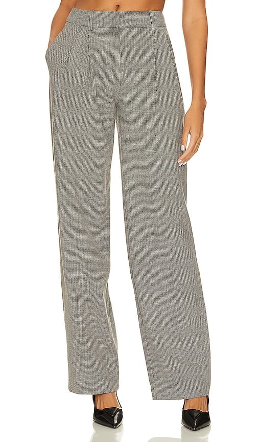 The Slouchy Trouser In Steel Grey - Image 1