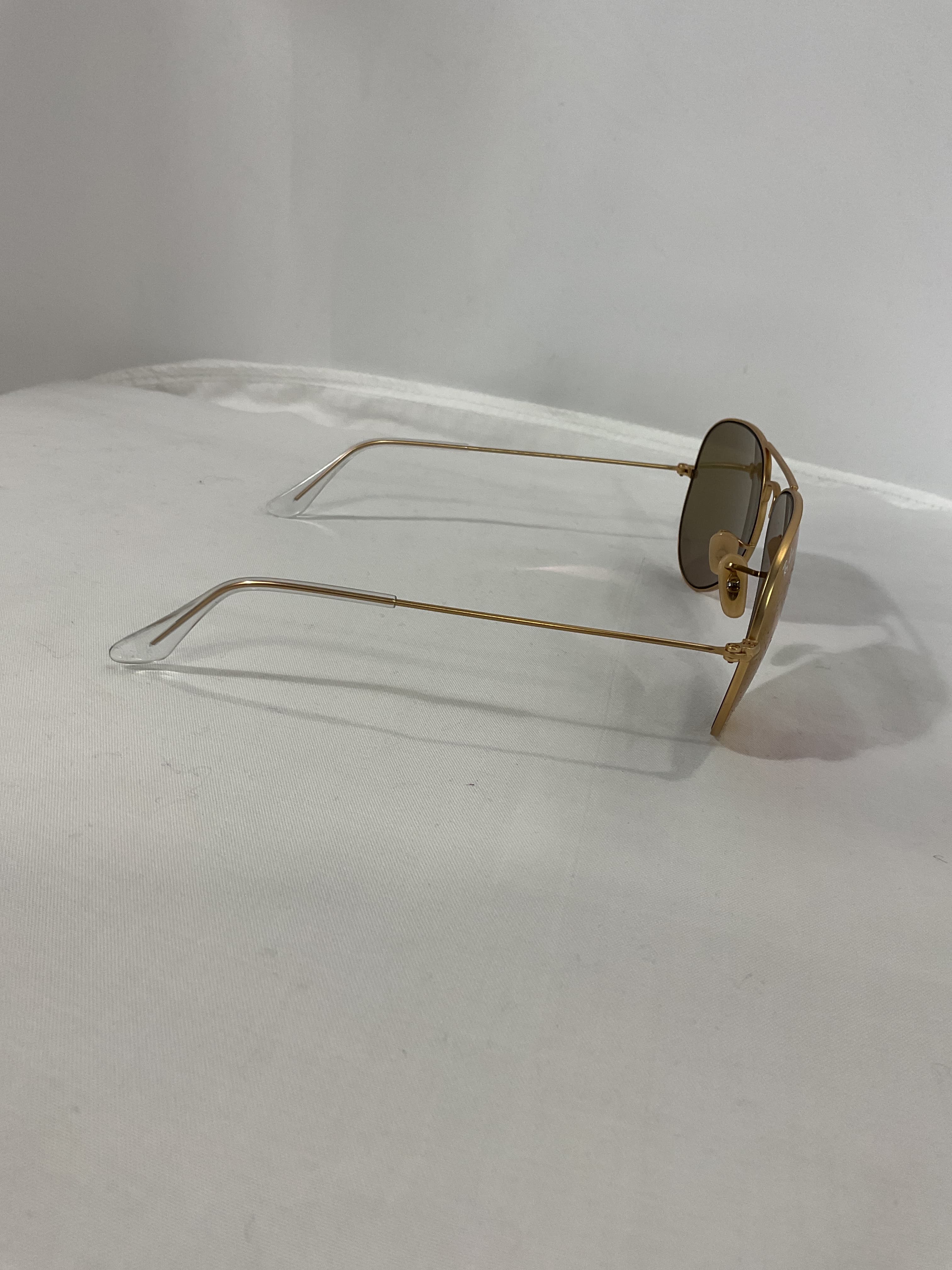 Aviator Flash Lenses In Gold & Cyclamen Mirror - Image 2
