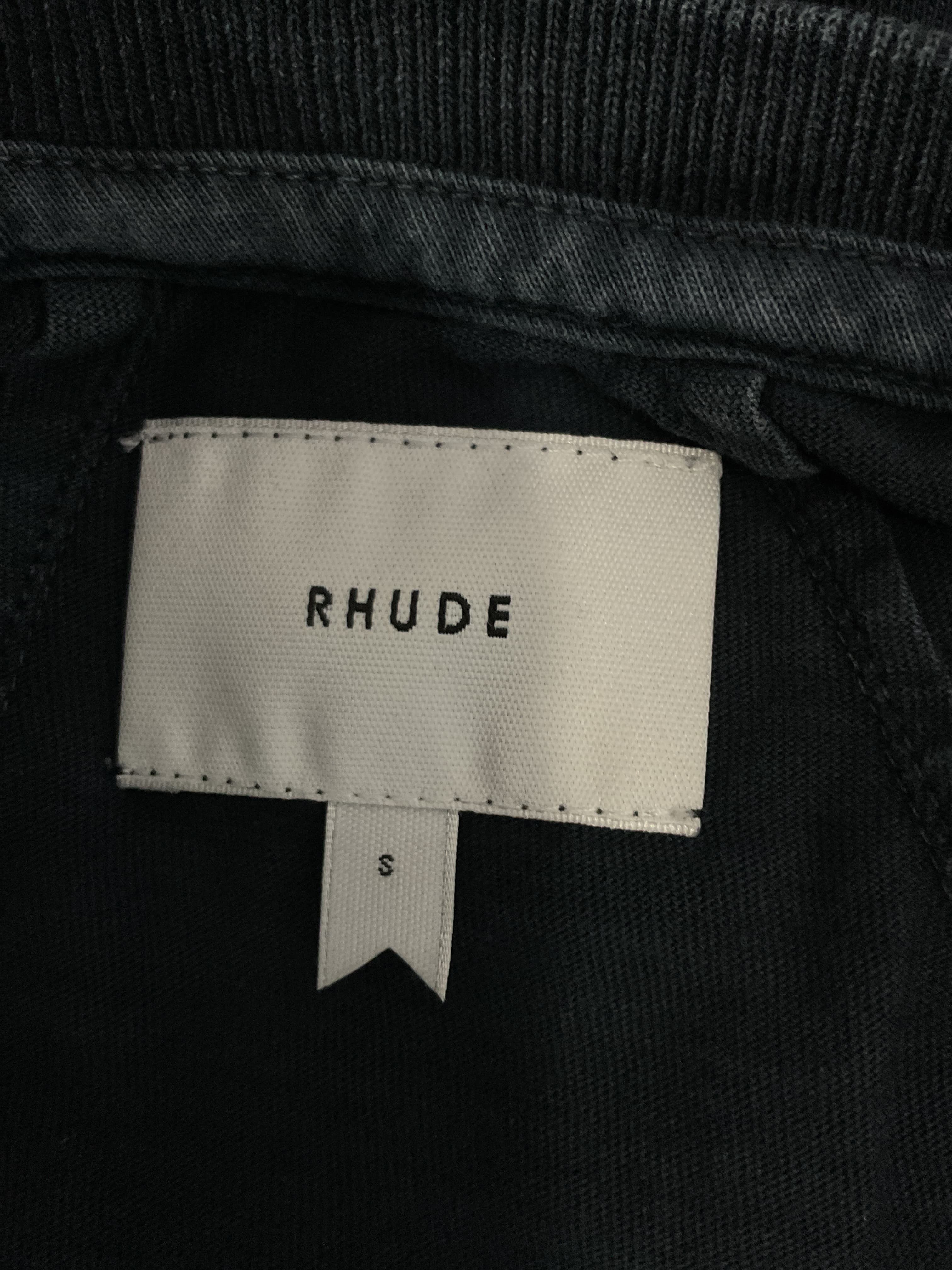 Riviera Tee In Vintage Black - Image 4