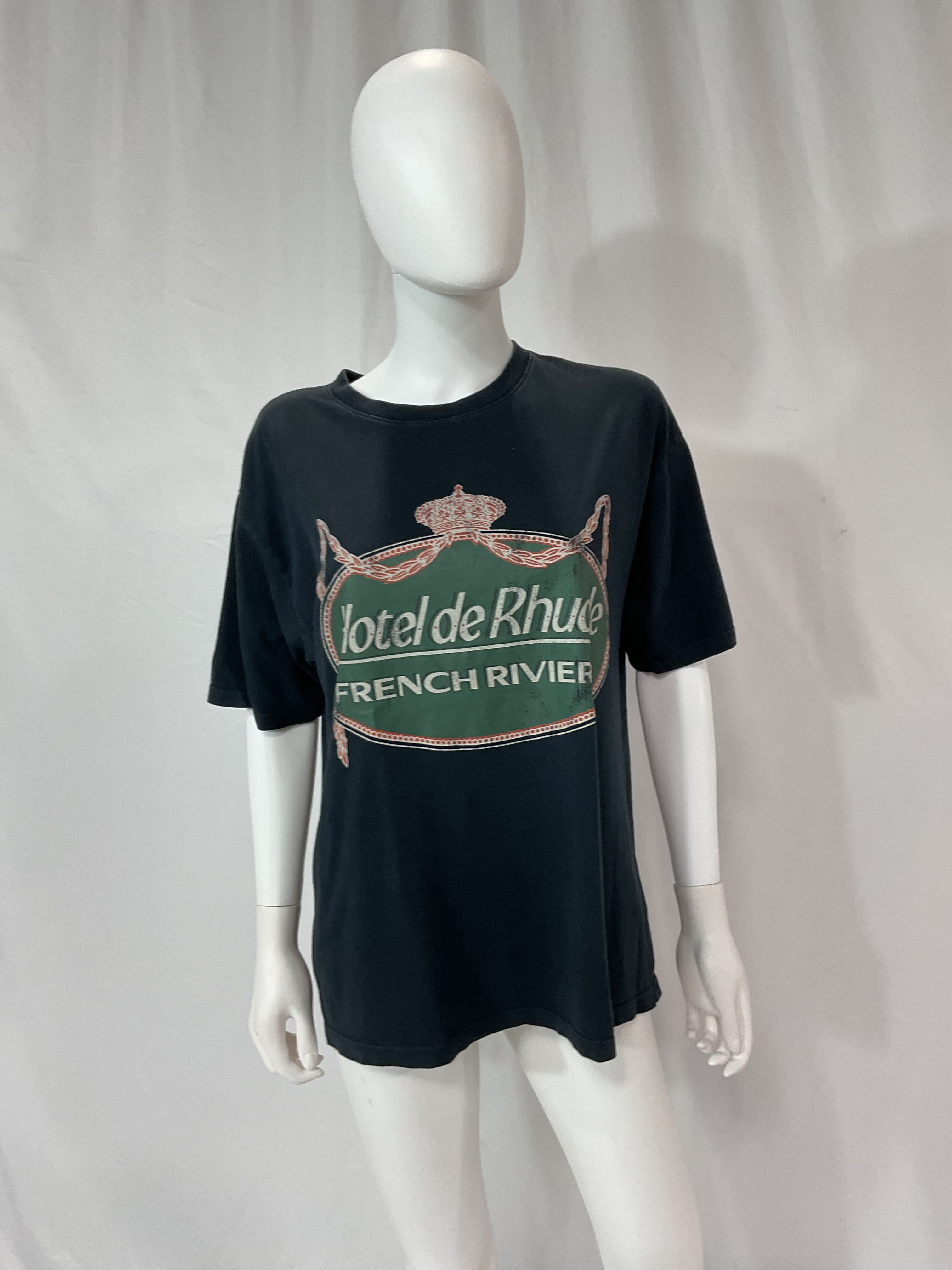 Riviera Tee In Vintage Black - Image 3