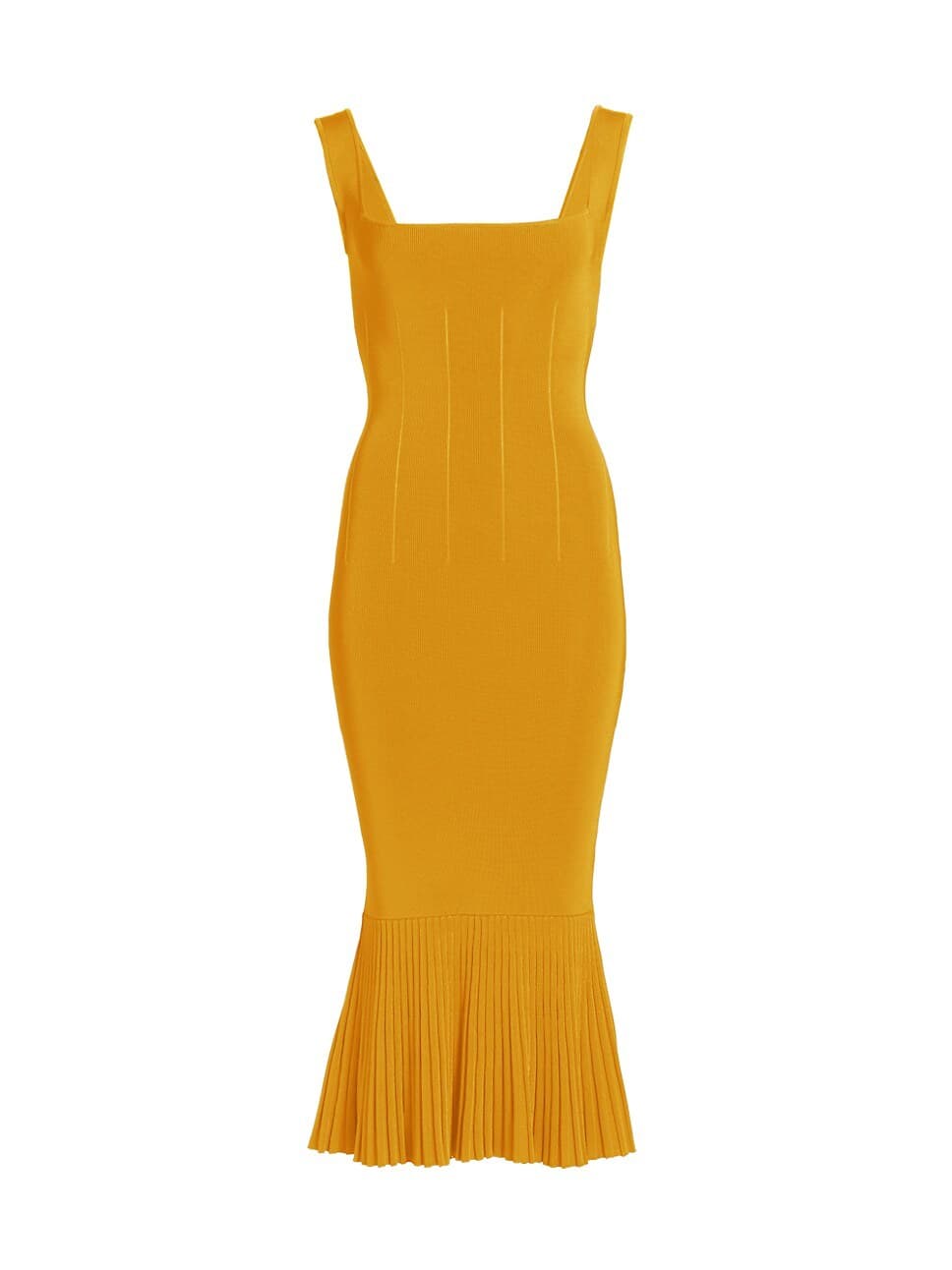 Galvan Atalanta Compact-Knit Dress - Image 1
