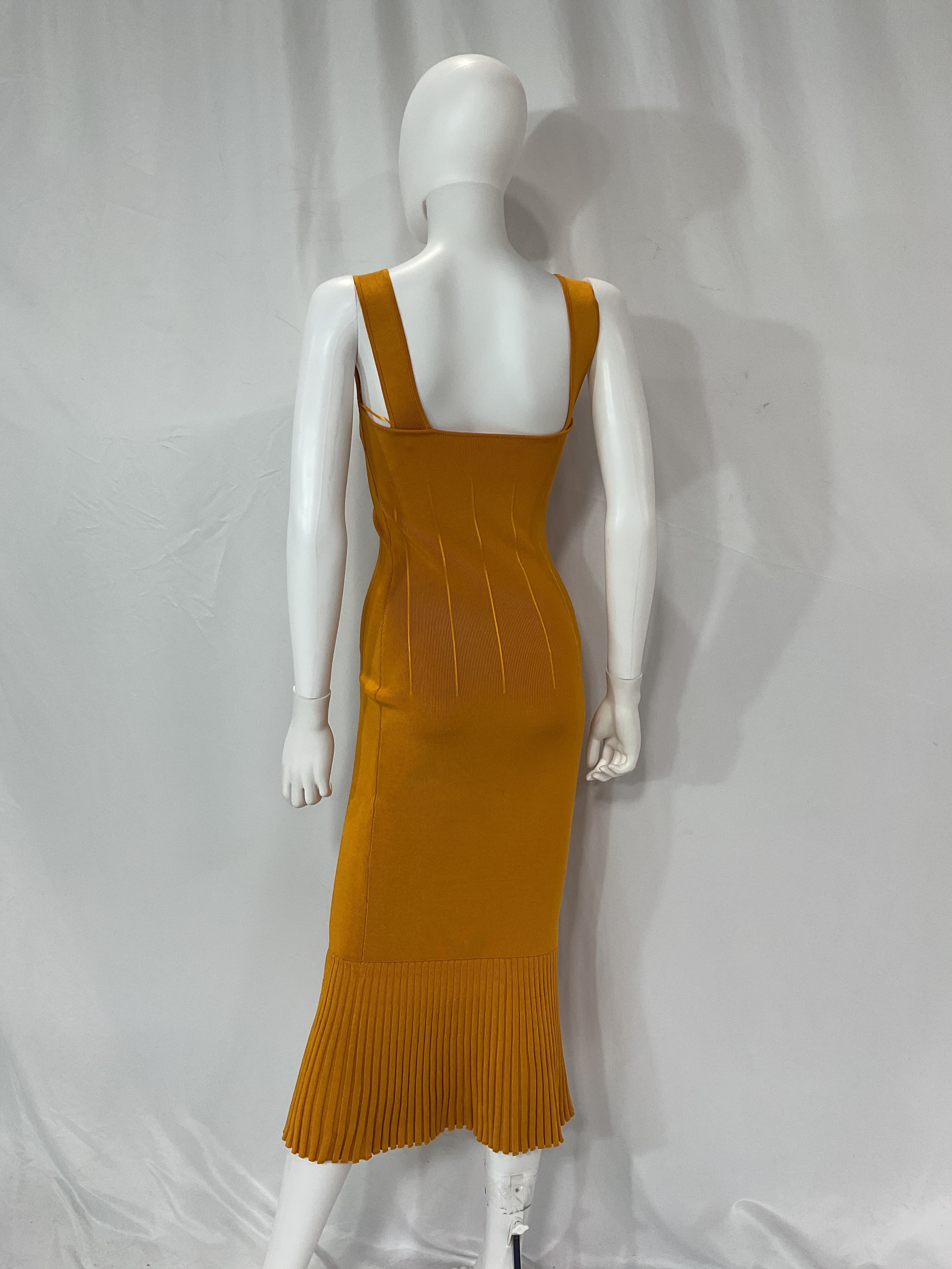 Galvan Atalanta Compact-Knit Dress - Image 2