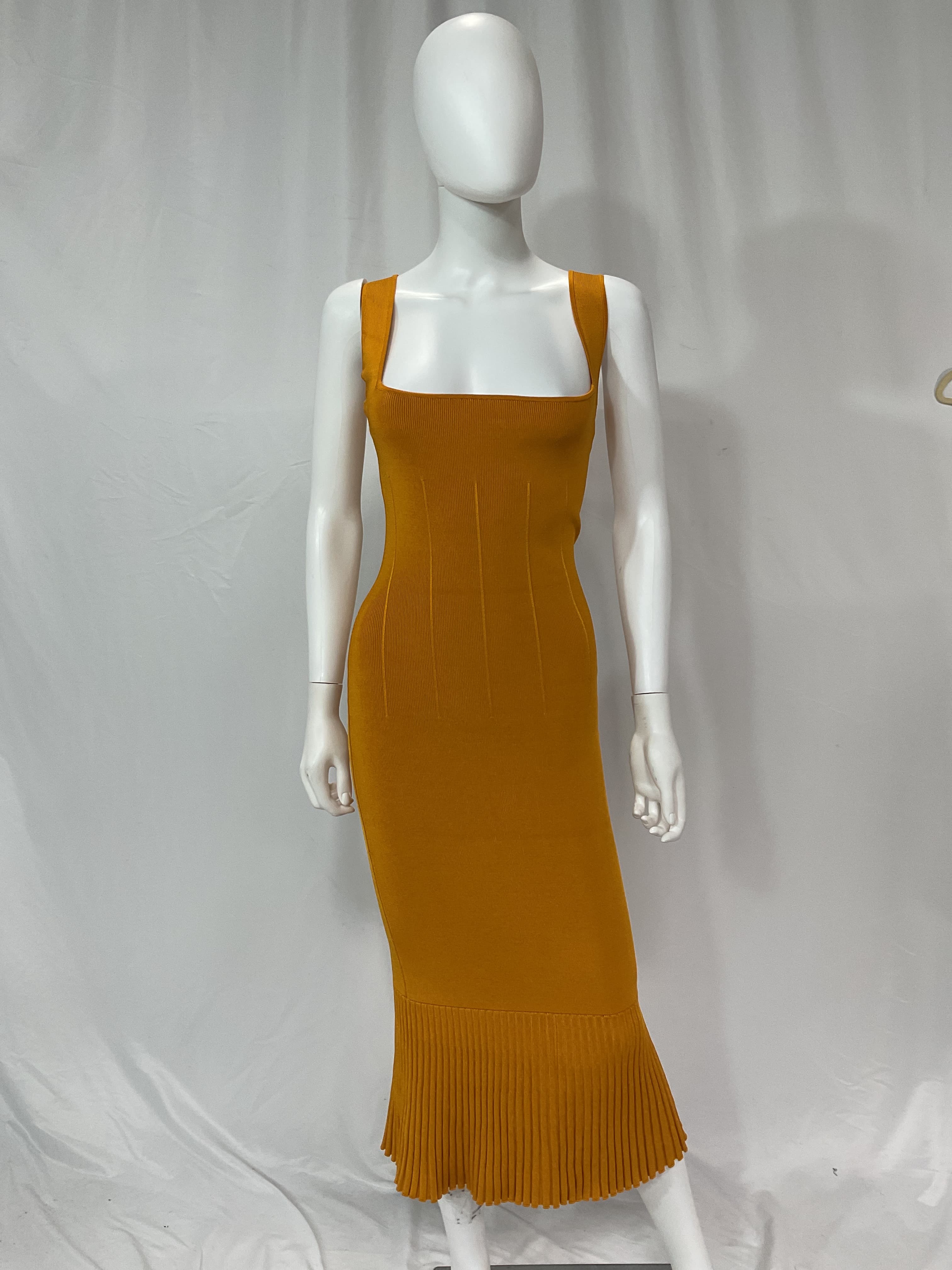Galvan Atalanta Compact-Knit Dress - Image 3