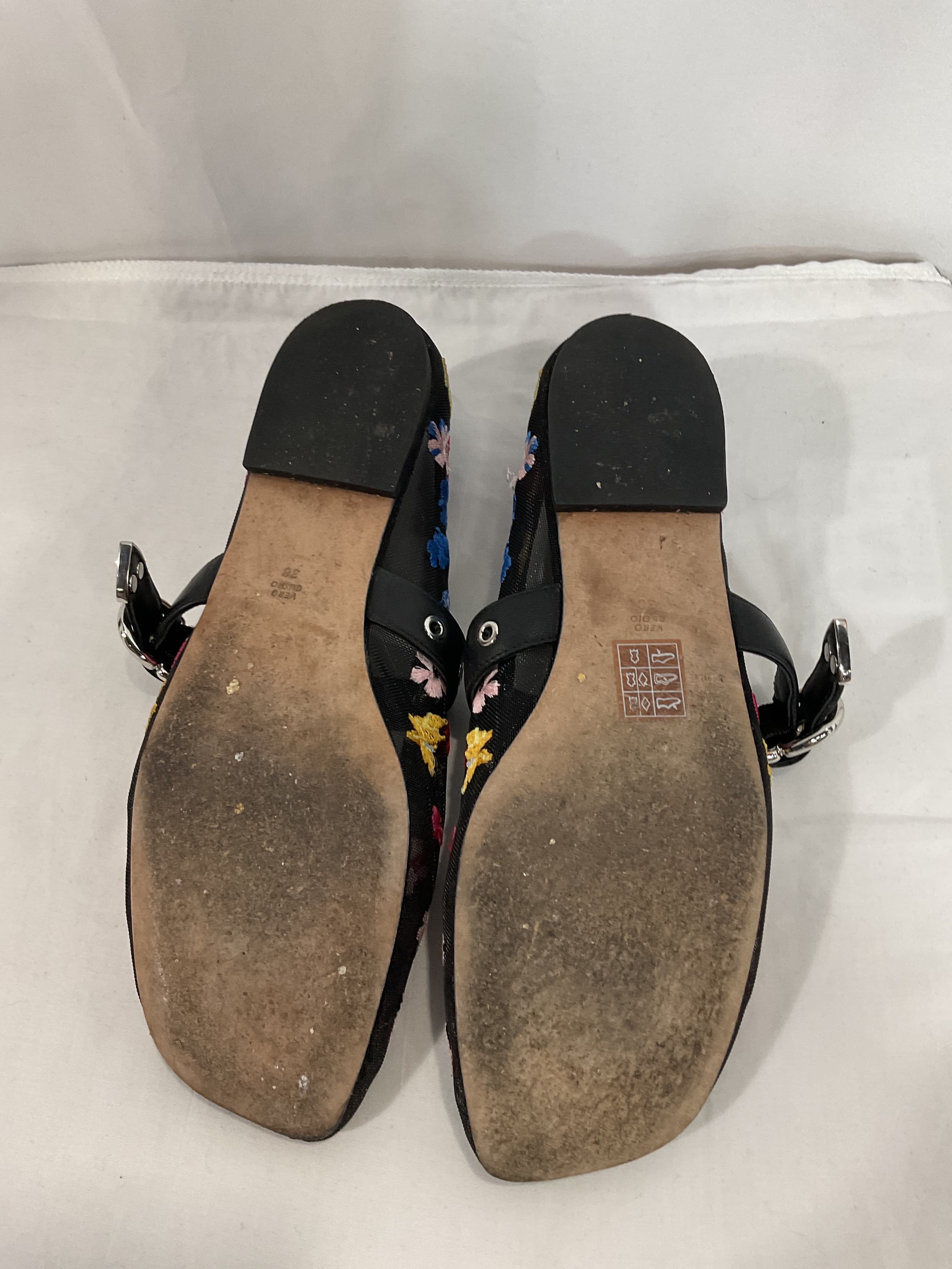 Id Flowerworks Mesh Mary Jane Flats - Image 4
