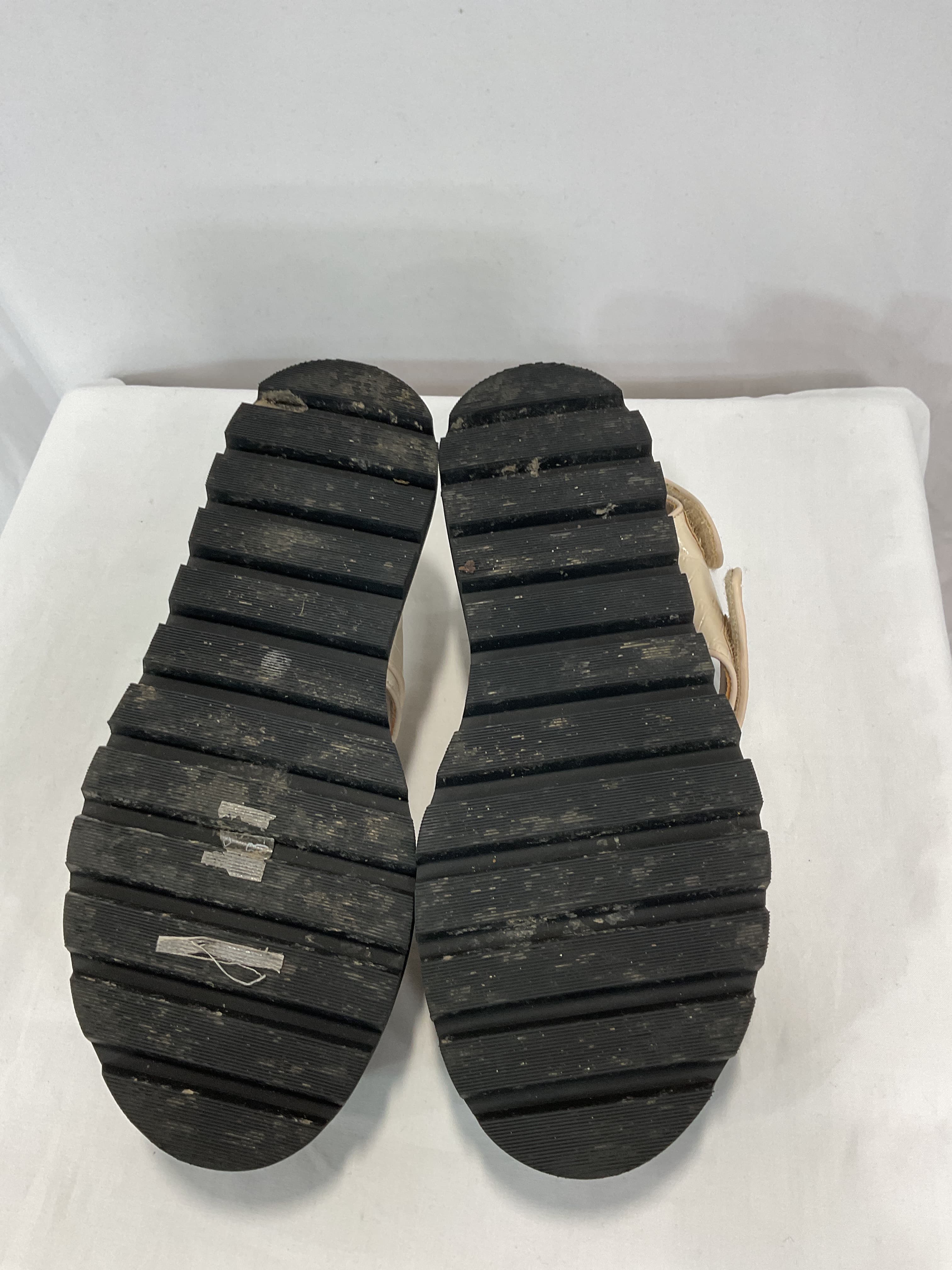 Croc Embossed Leather Sandals - Image 3