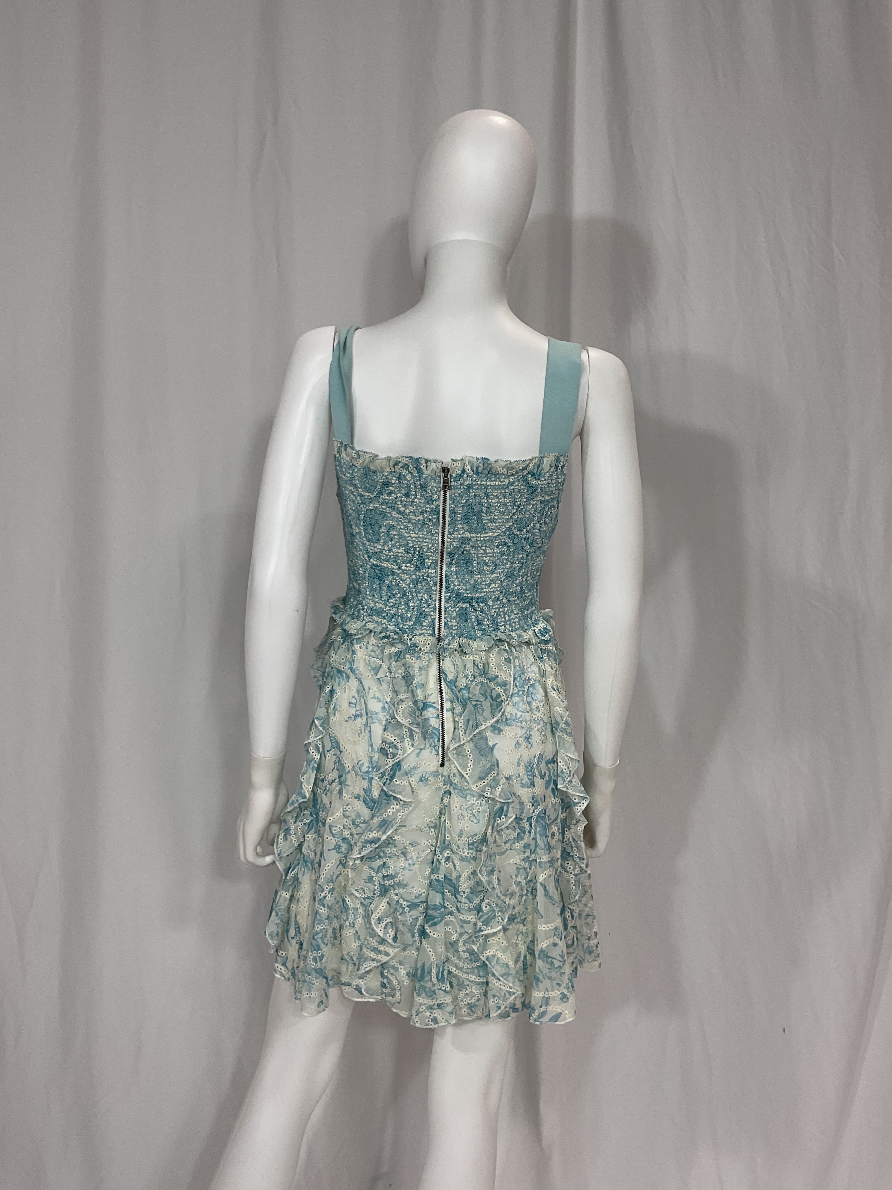 Jocelyn Smocked Mini Dress - Image 2