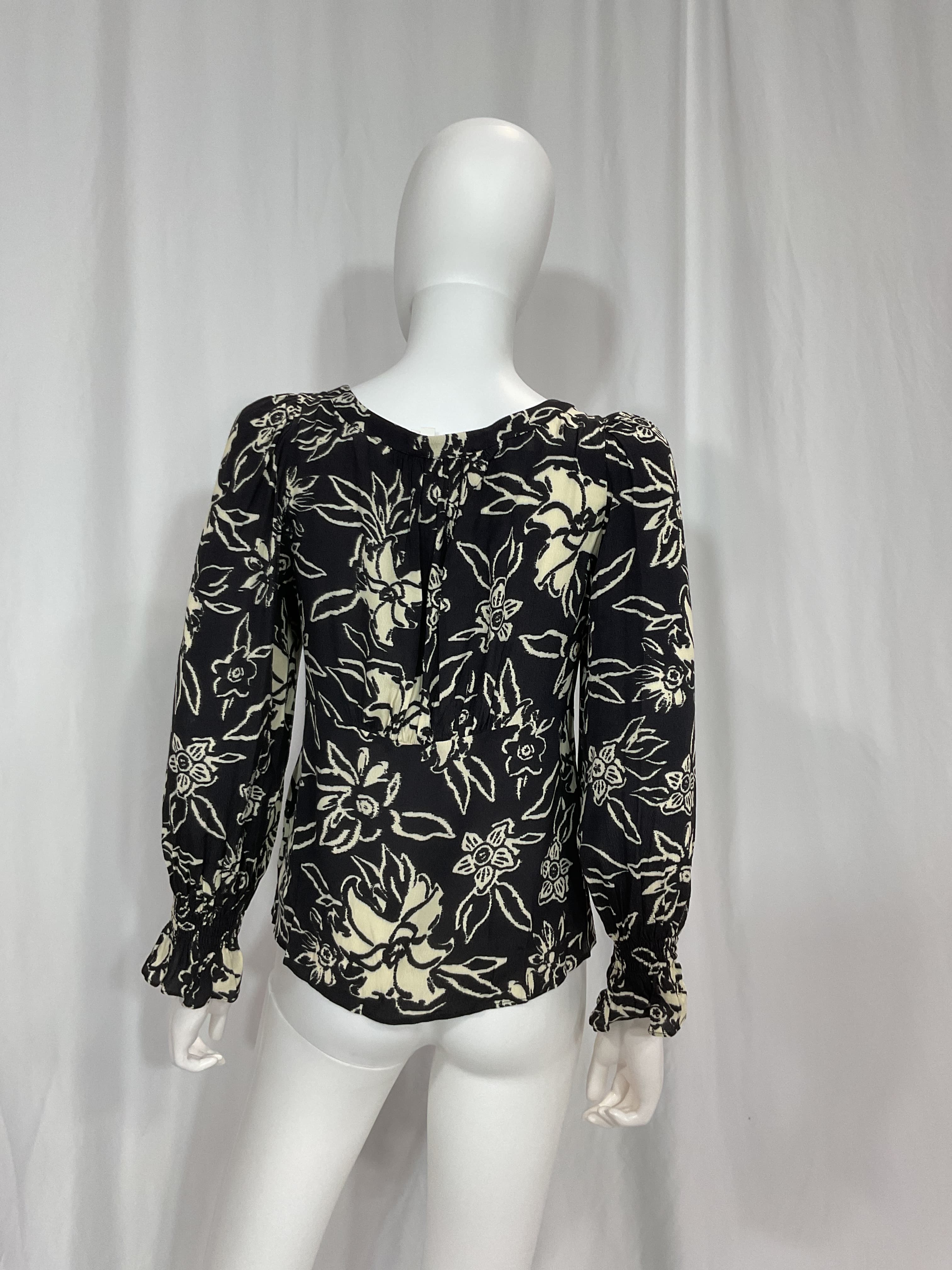 Sessee Floral Print Blouse - Image 2