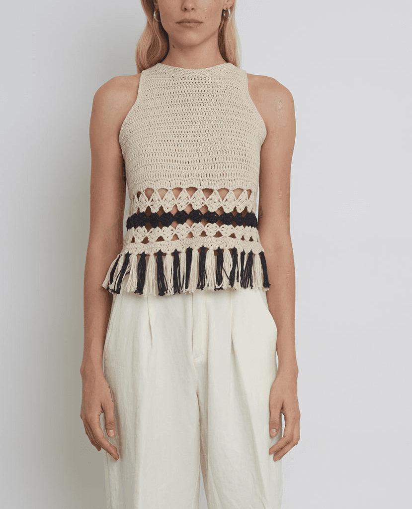 Marie Crochet Tank - Image 1